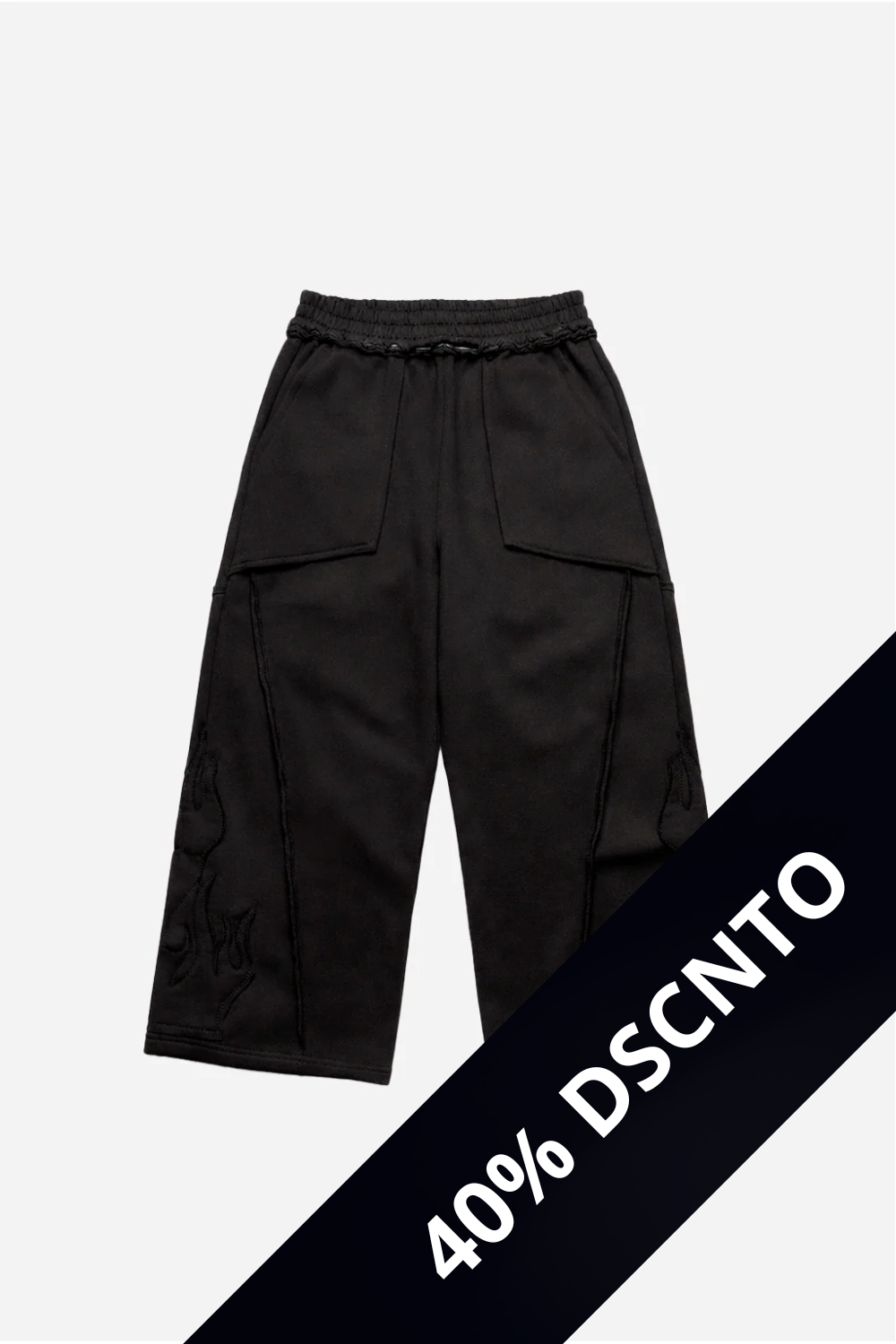 JOGGER FLAME NEGRO