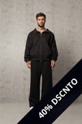 CONJUNTO ESSENTIAL WIDE NEGRO