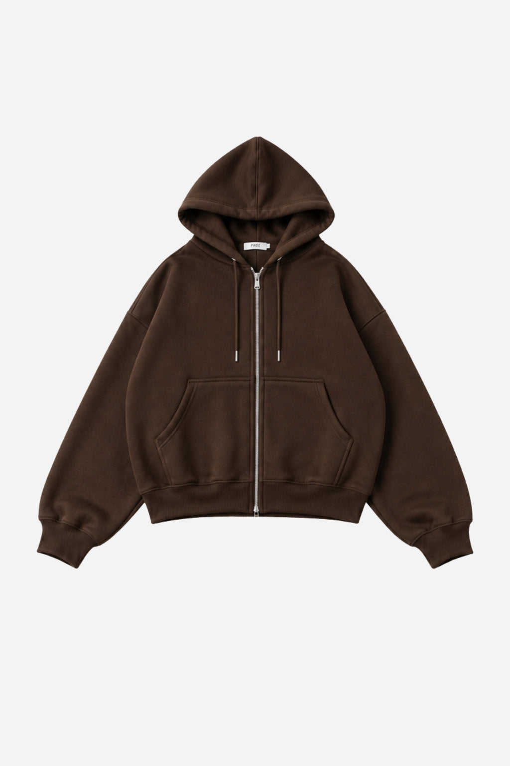 ZIP HODDIE 2.0 MARRON