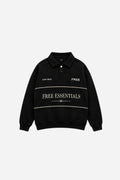 POLERA CROP FREE ESSENTIAL NEGRO