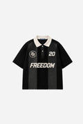 POLO PIQUÉ FREEDOM 2.0 CHARCOAL