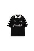 POLO PIQUÉ FREECLUD NEGRO