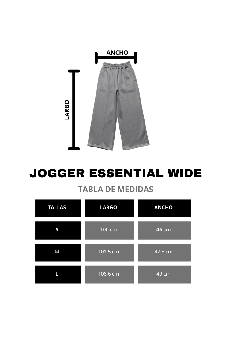 CONJUNTO ESSENTIAL WIDE PLATA