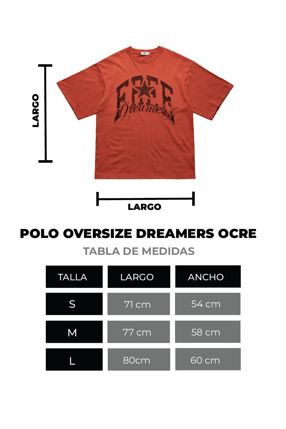 POLO OVERSIZE DREAMERS