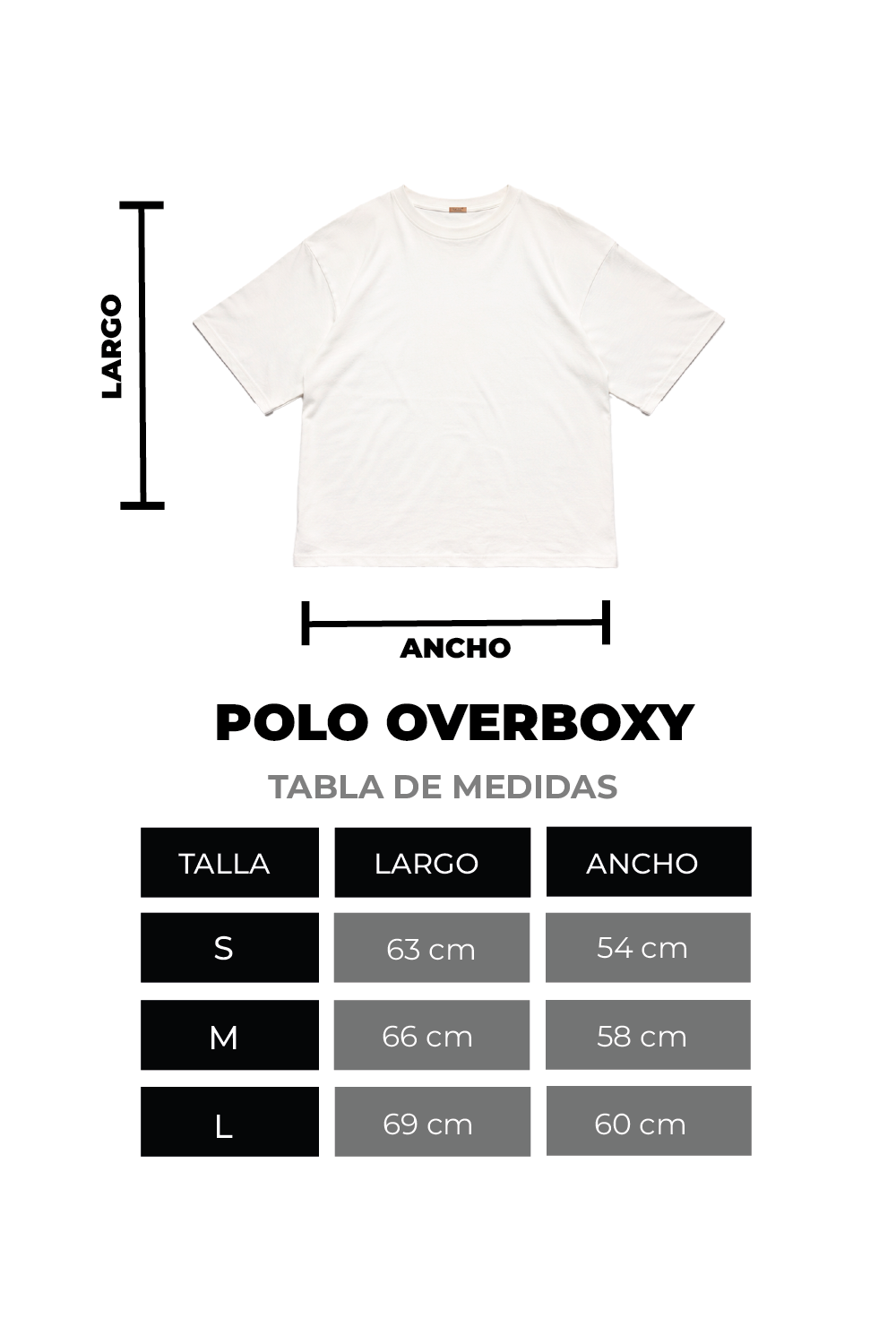 COMBO 4 POLOS BOXY