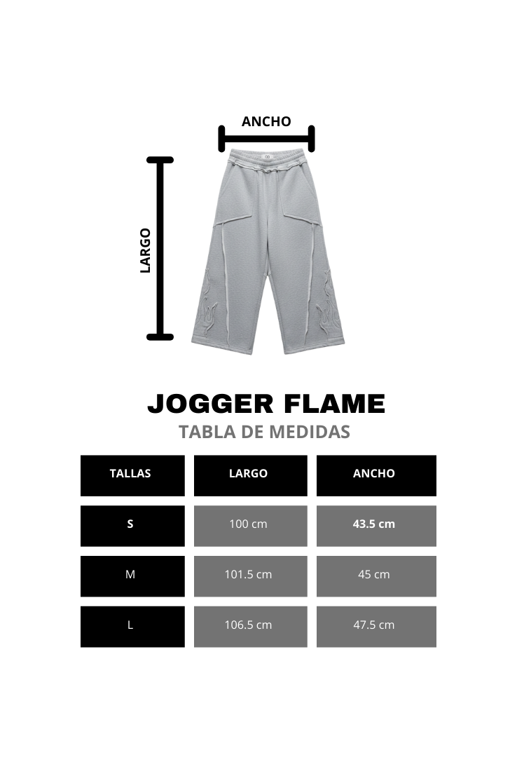 JOGGER FLAME MELANGE