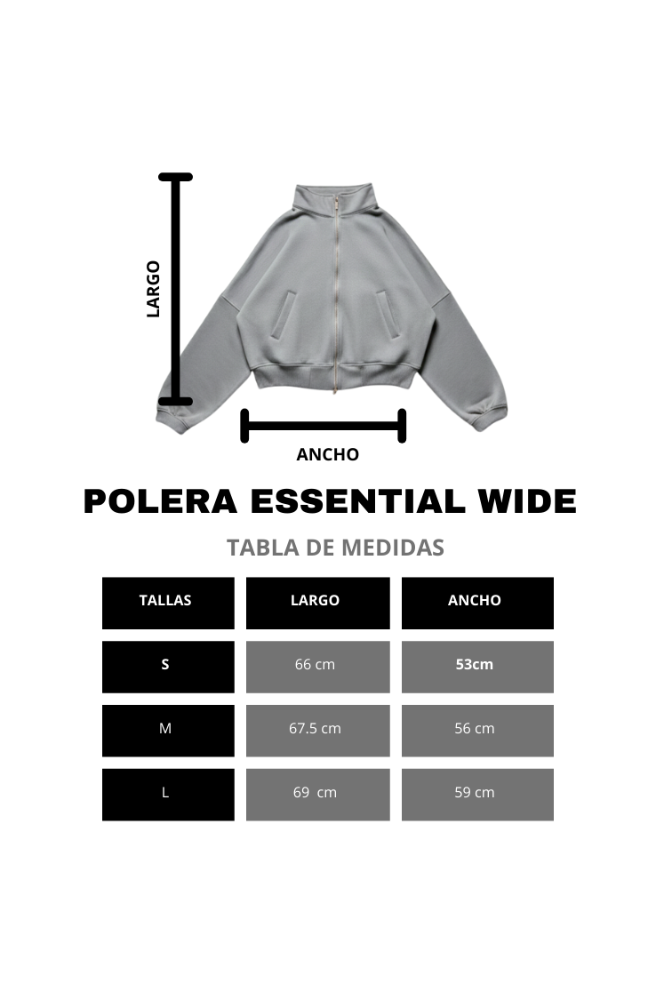 CONJUNTO ESSENTIAL WIDE PLATA