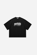 POLO MURCIELAGO RANDOM POINTS NEGRO