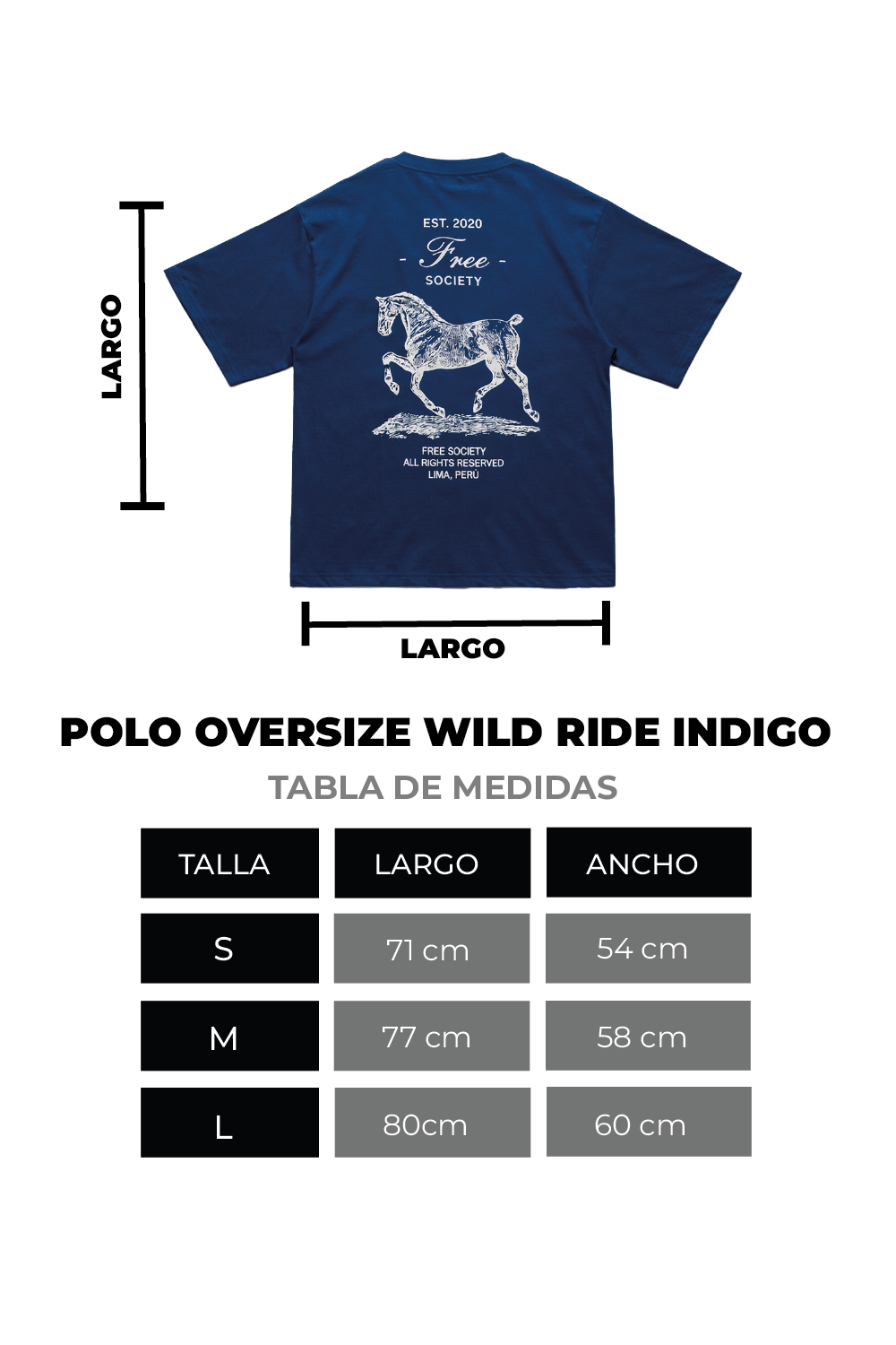 POLO OVERSIZE WILD RIDE