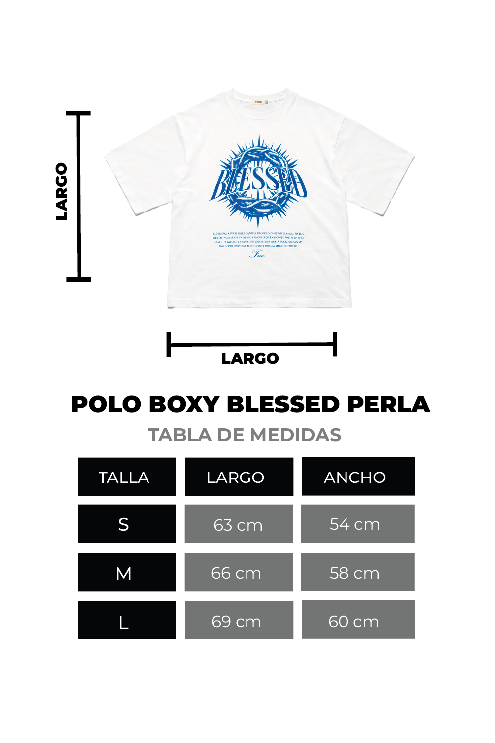 POLO BOXY BLESSED