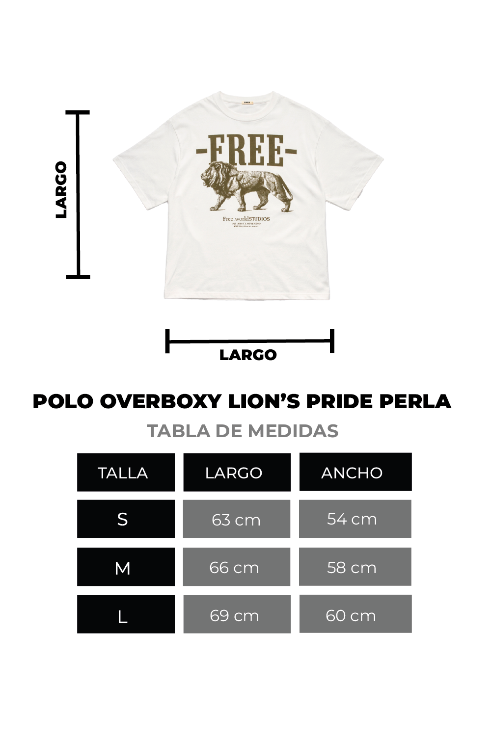 POLO BOXY LIONS PRIDE