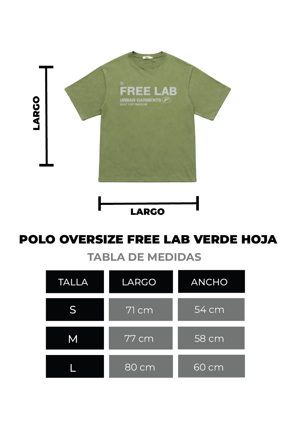 POLO OVERSIZE FREE LAB