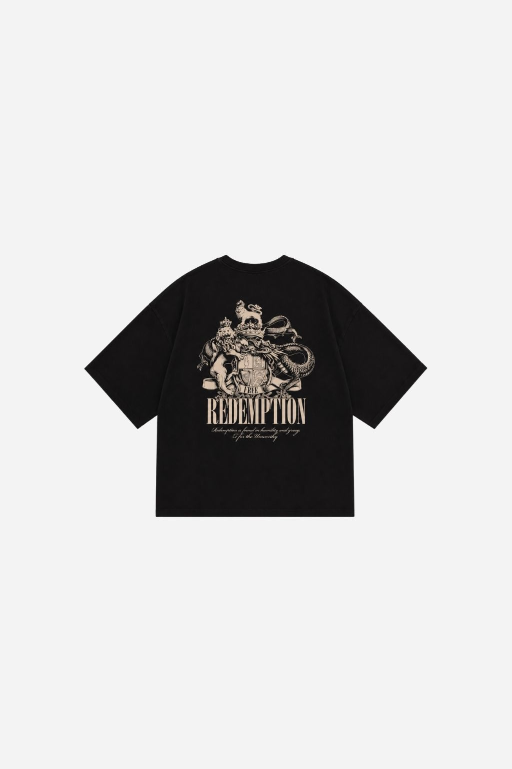 POLO OVERSIZE REDEMPTION NEGRO