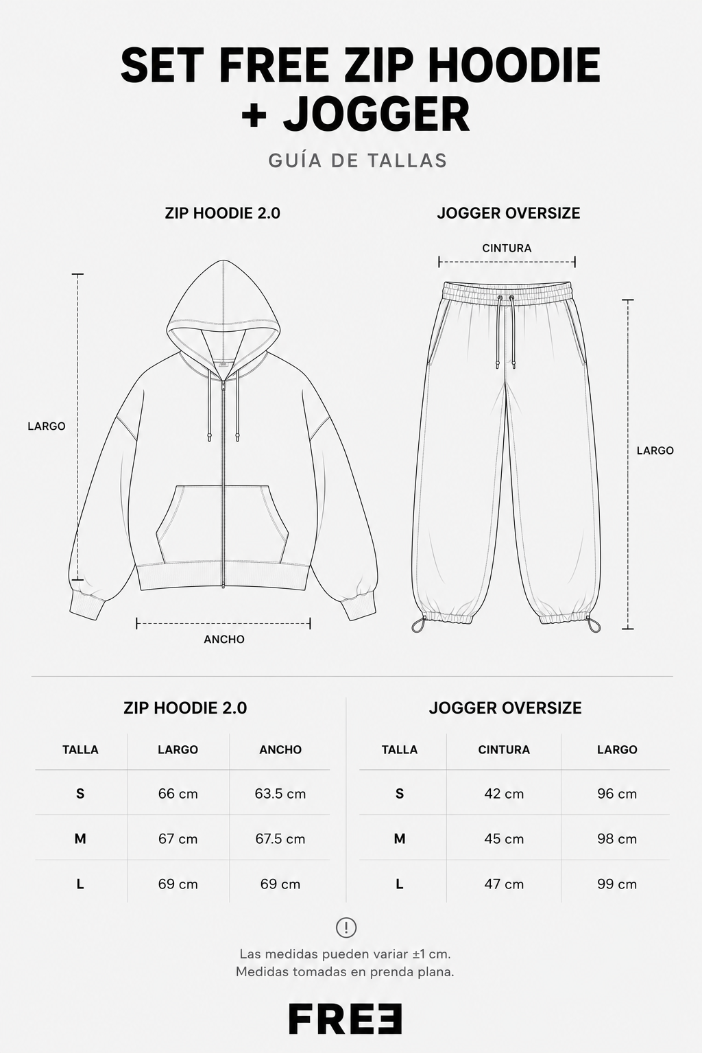 SET FREE ZIP HODDIE + JOGGER – VERDE