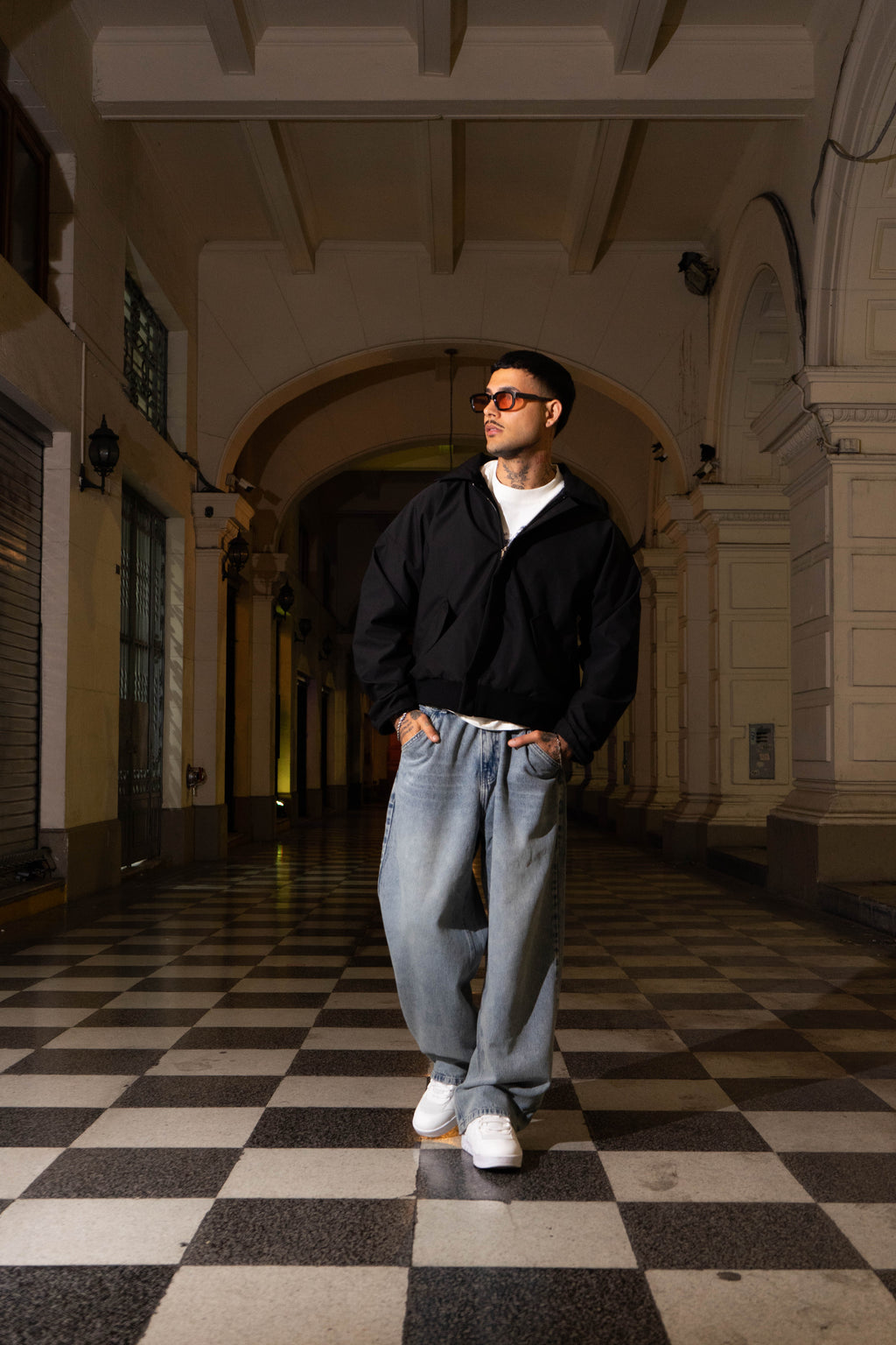 CASACA CROP SHARK PLUS NEGRO