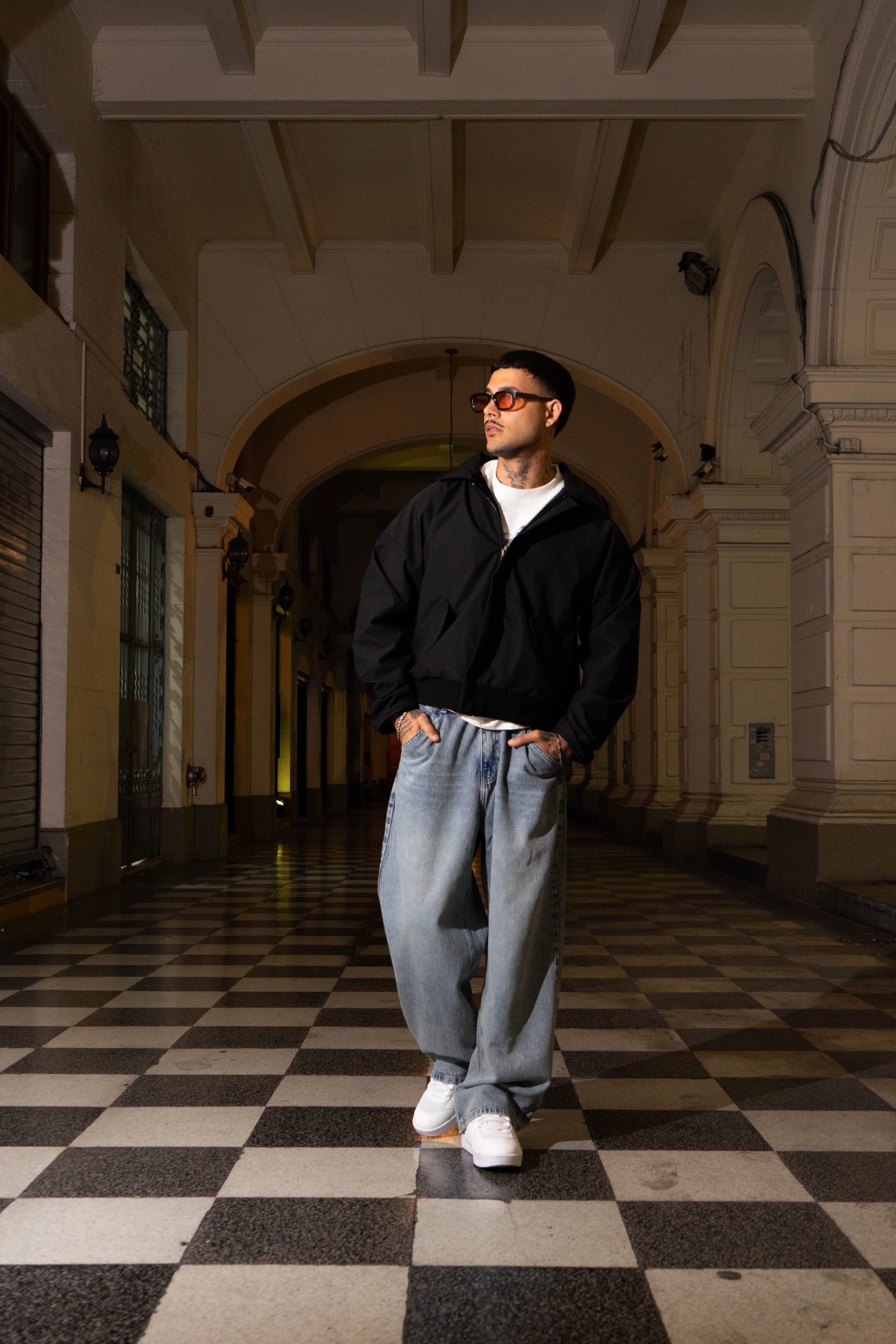 CASACA CROP SHARK PLUS NEGRO