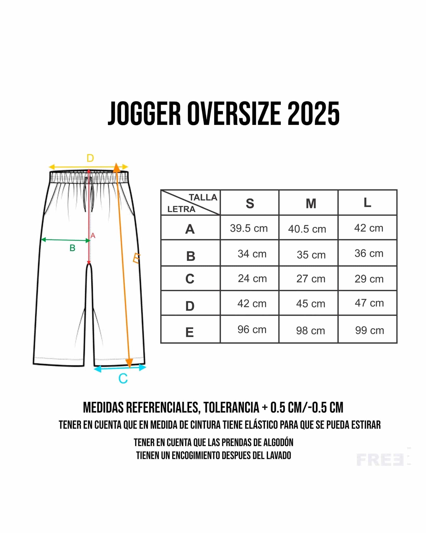JOGGER OVERSIZE FREE MELANGE