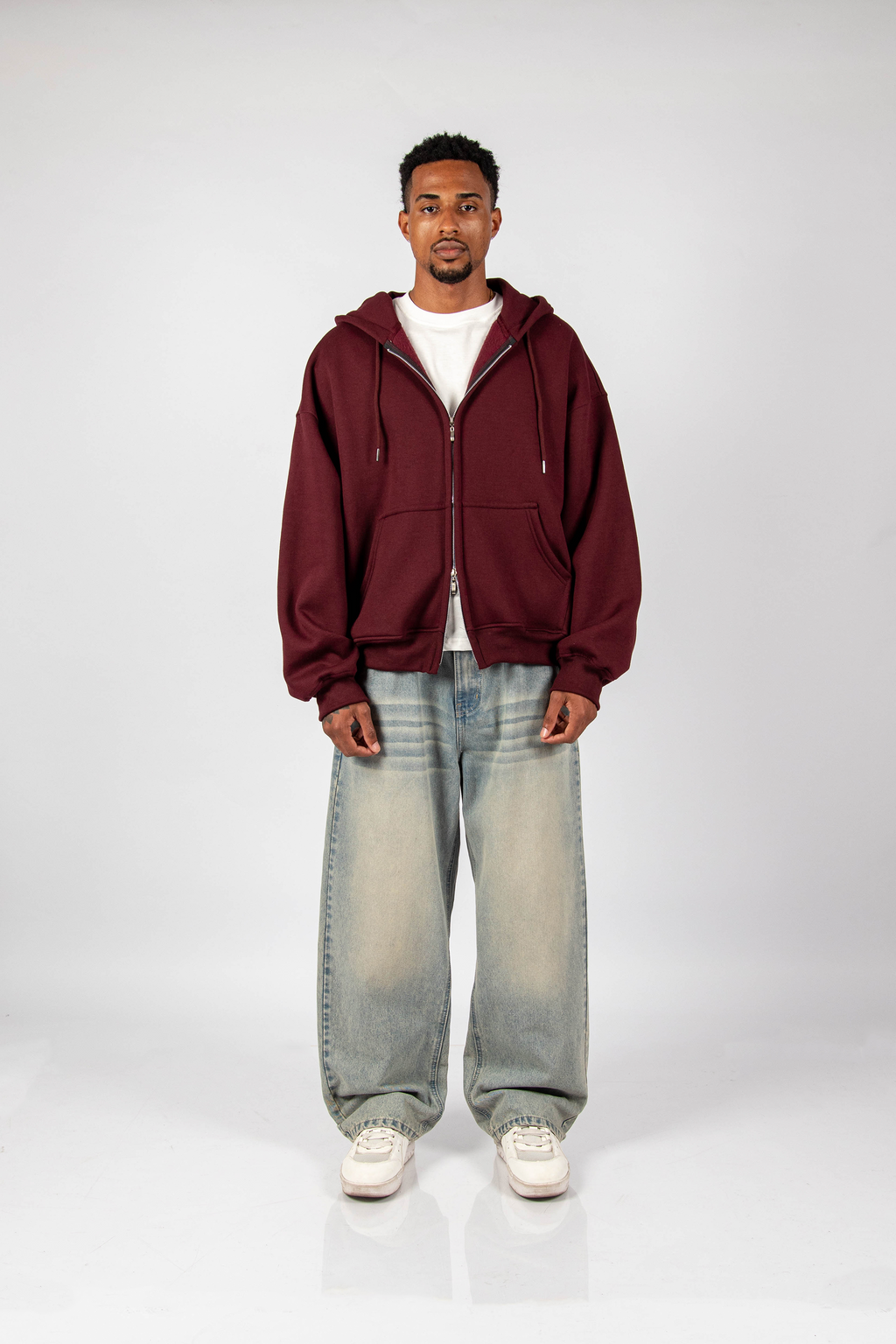 ZIP HODDIE 2.0 VINO