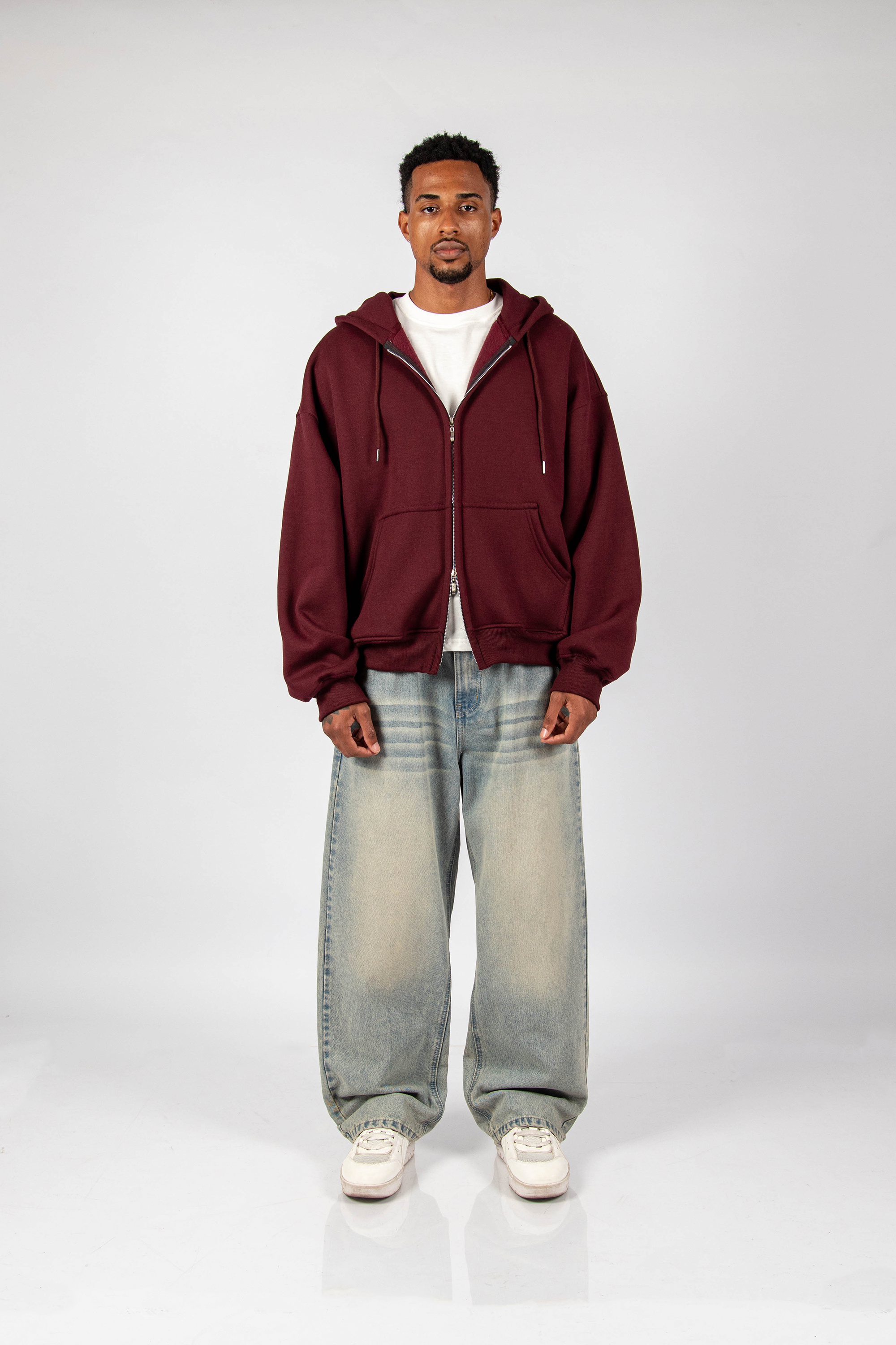 ZIP HODDIE 2.0 VINO
