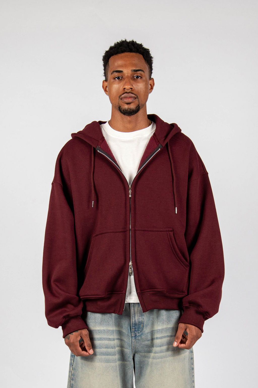 ZIP HODDIE 2.0 VINO
