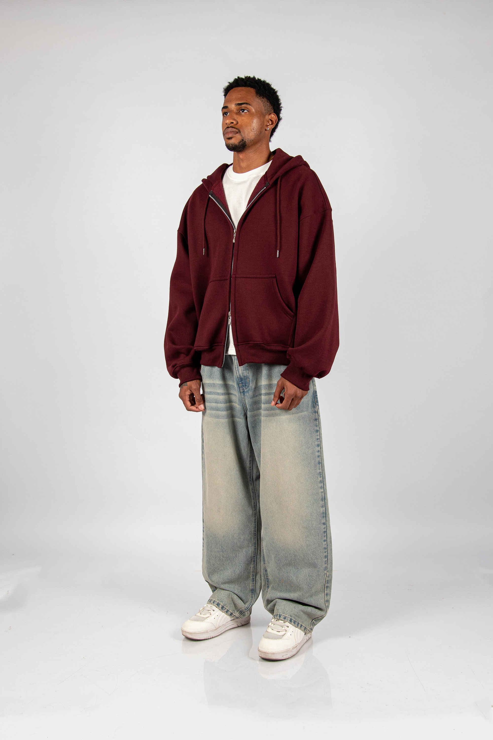 ZIP HODDIE 2.0 VINO