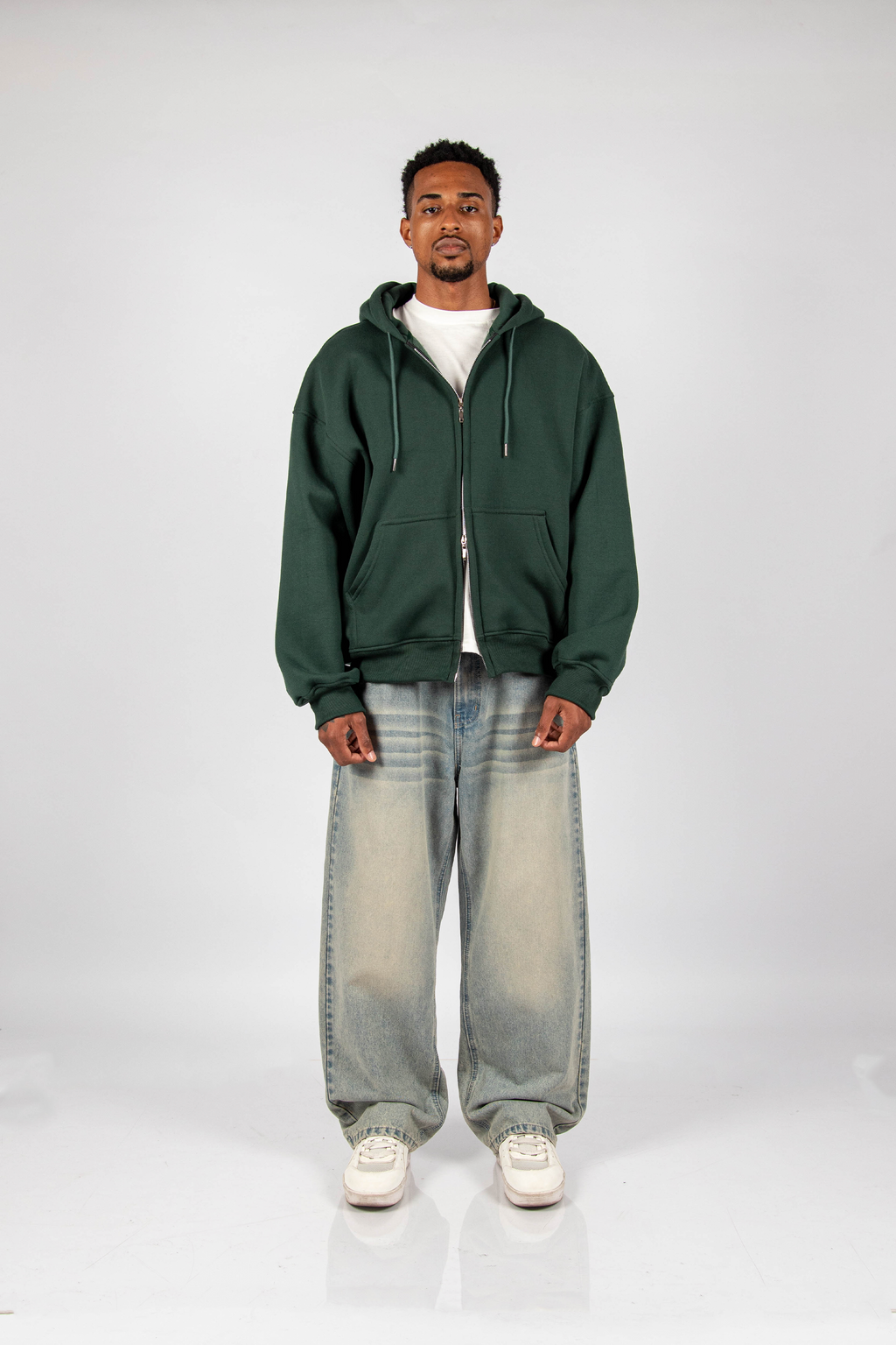 ZIP HODDIE 2.0 VERDE