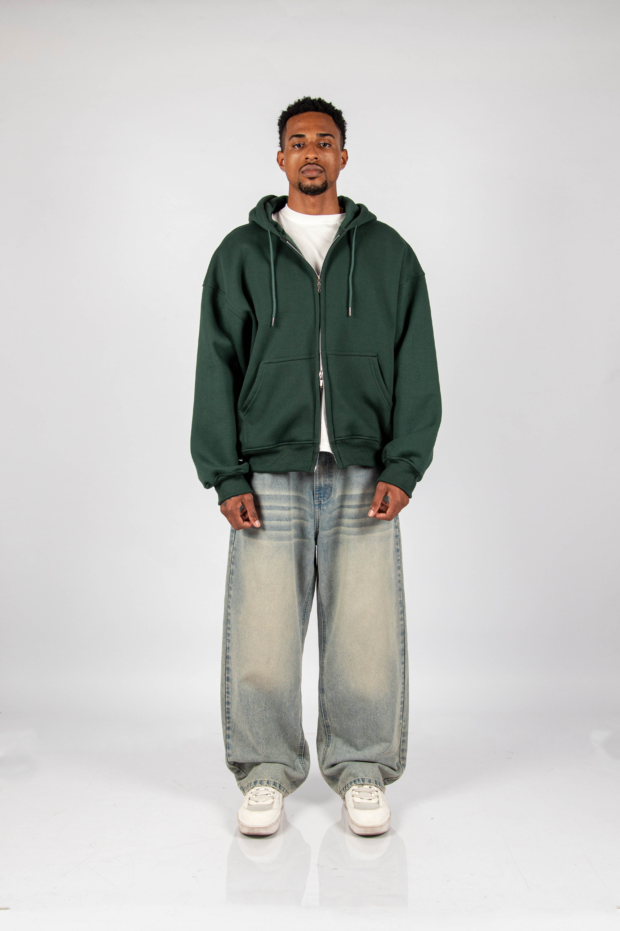 ZIP HODDIE 2.0 VERDE