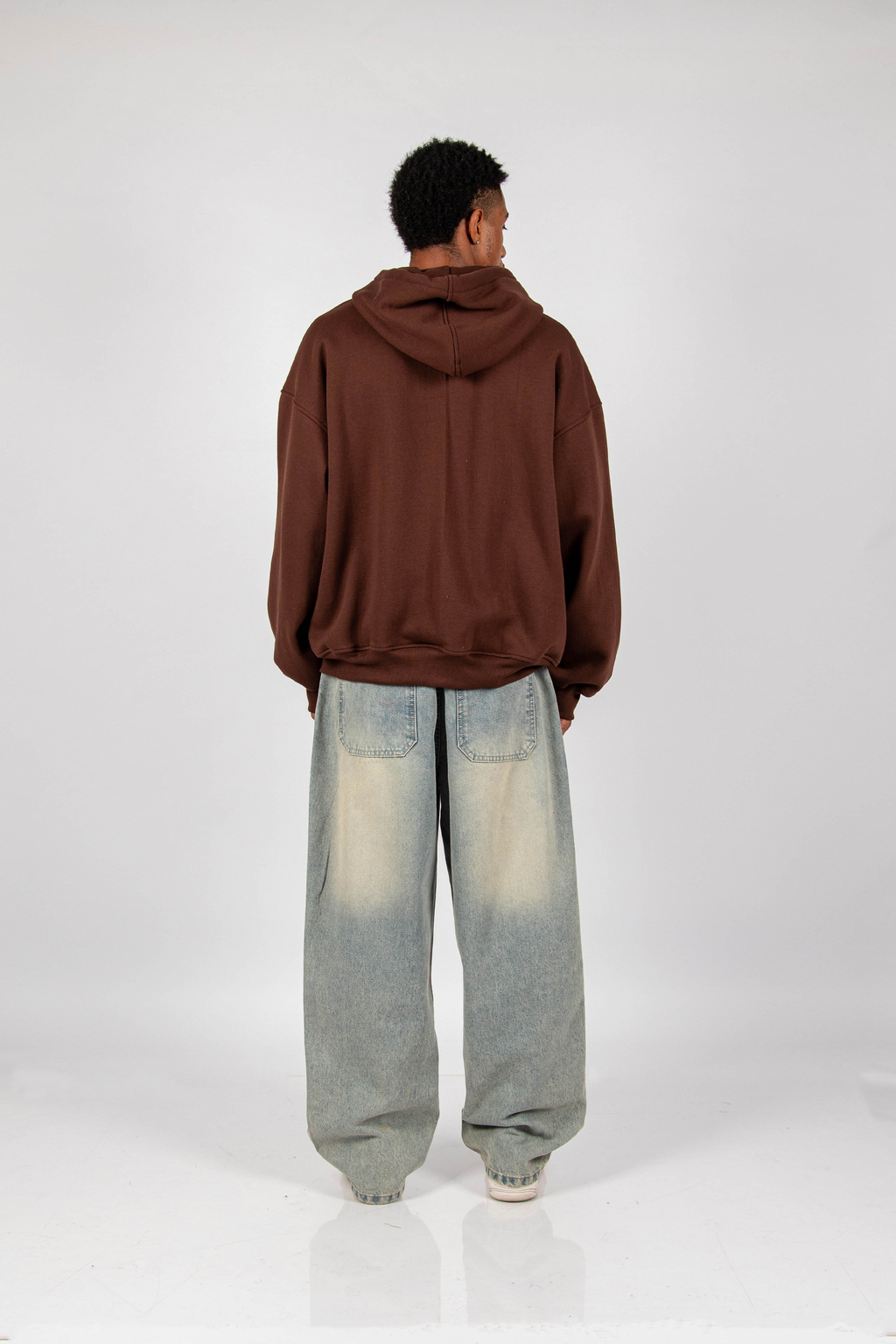 ZIP HODDIE 2.0 MARRON