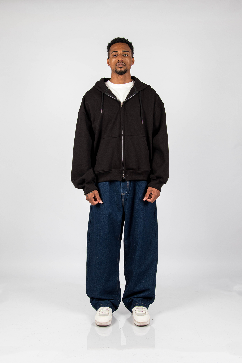 ZIP HODDIE 2.0 NEGRO