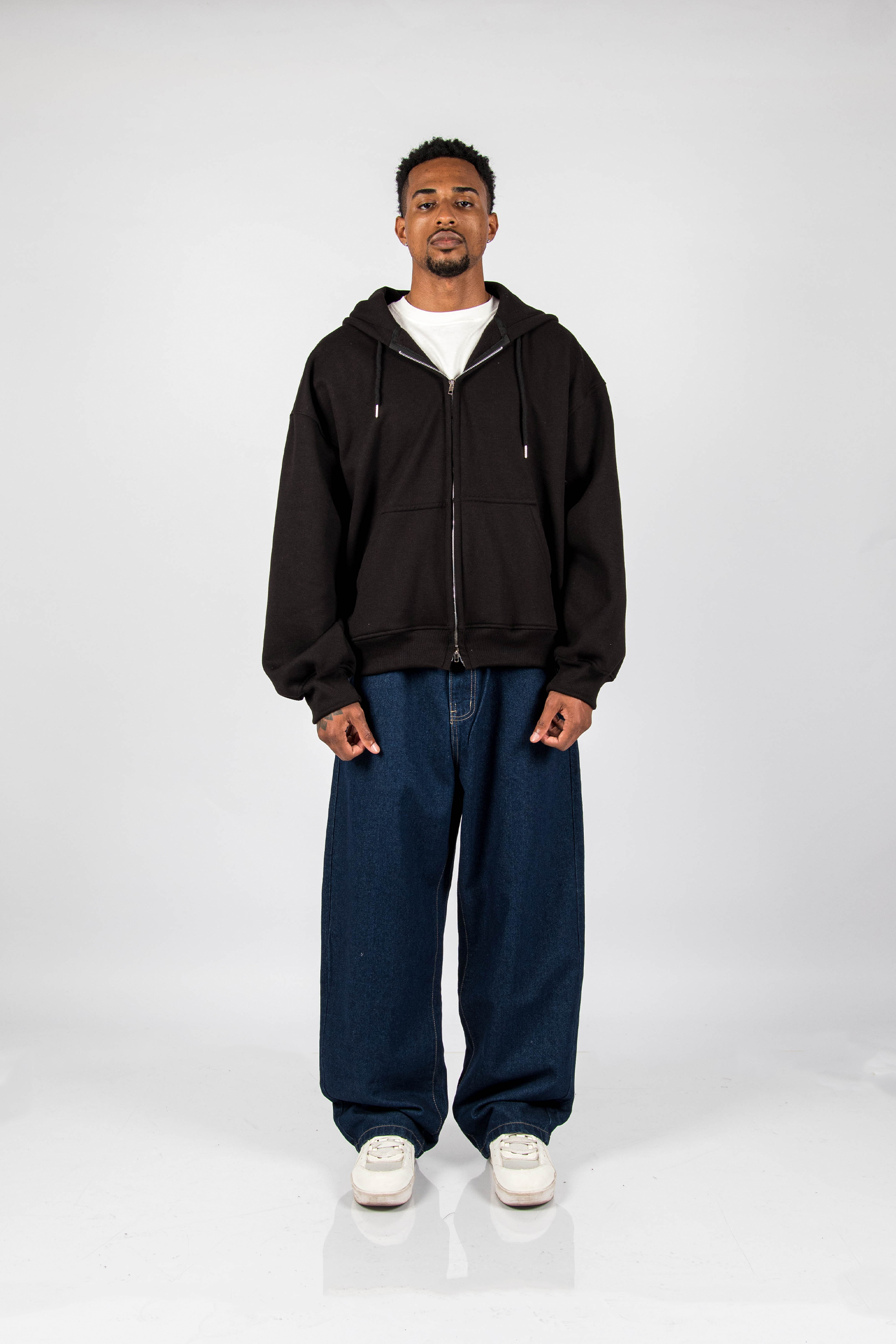ZIP HODDIE 2.0 NEGRO