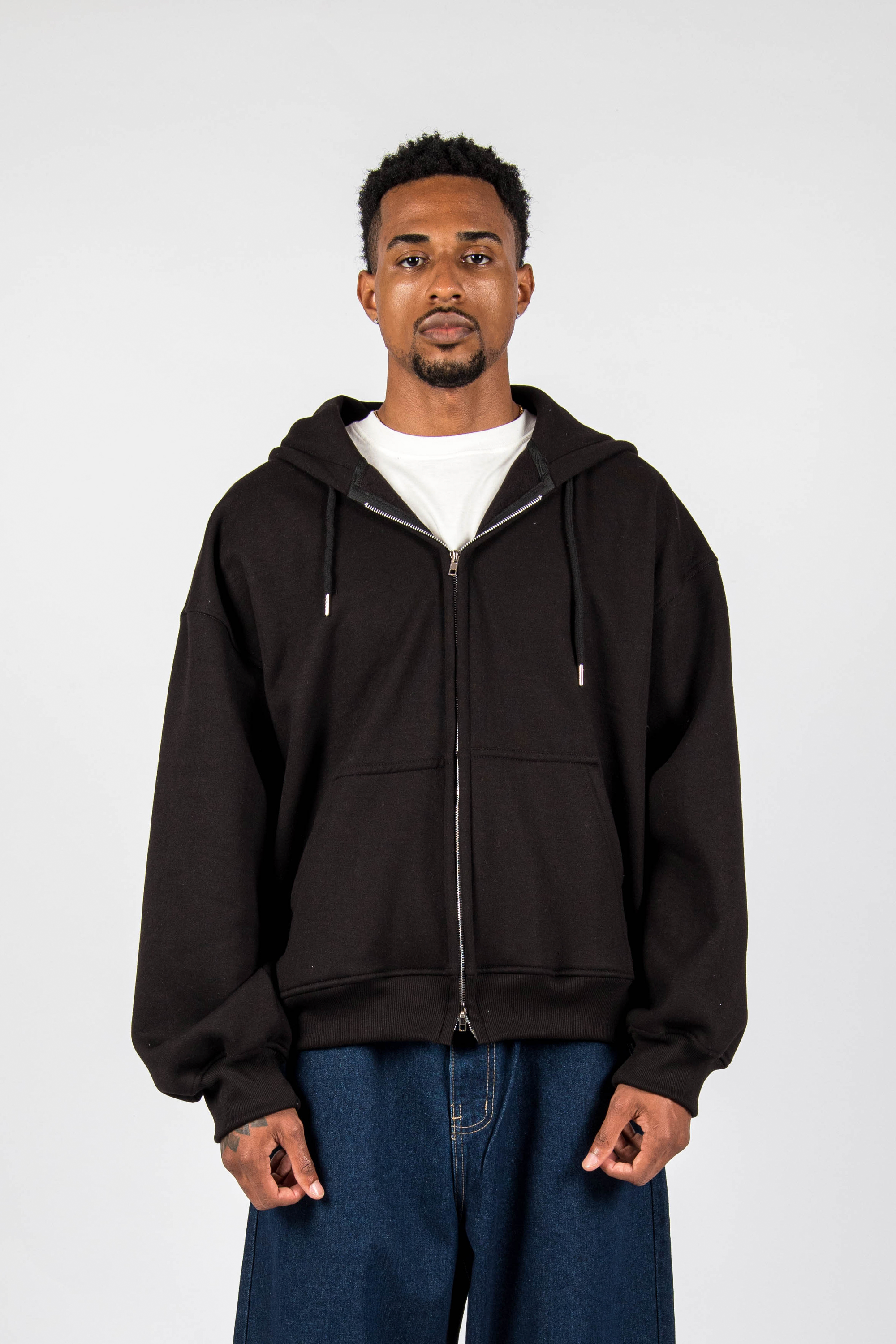 ZIP HODDIE 2.0 NEGRO