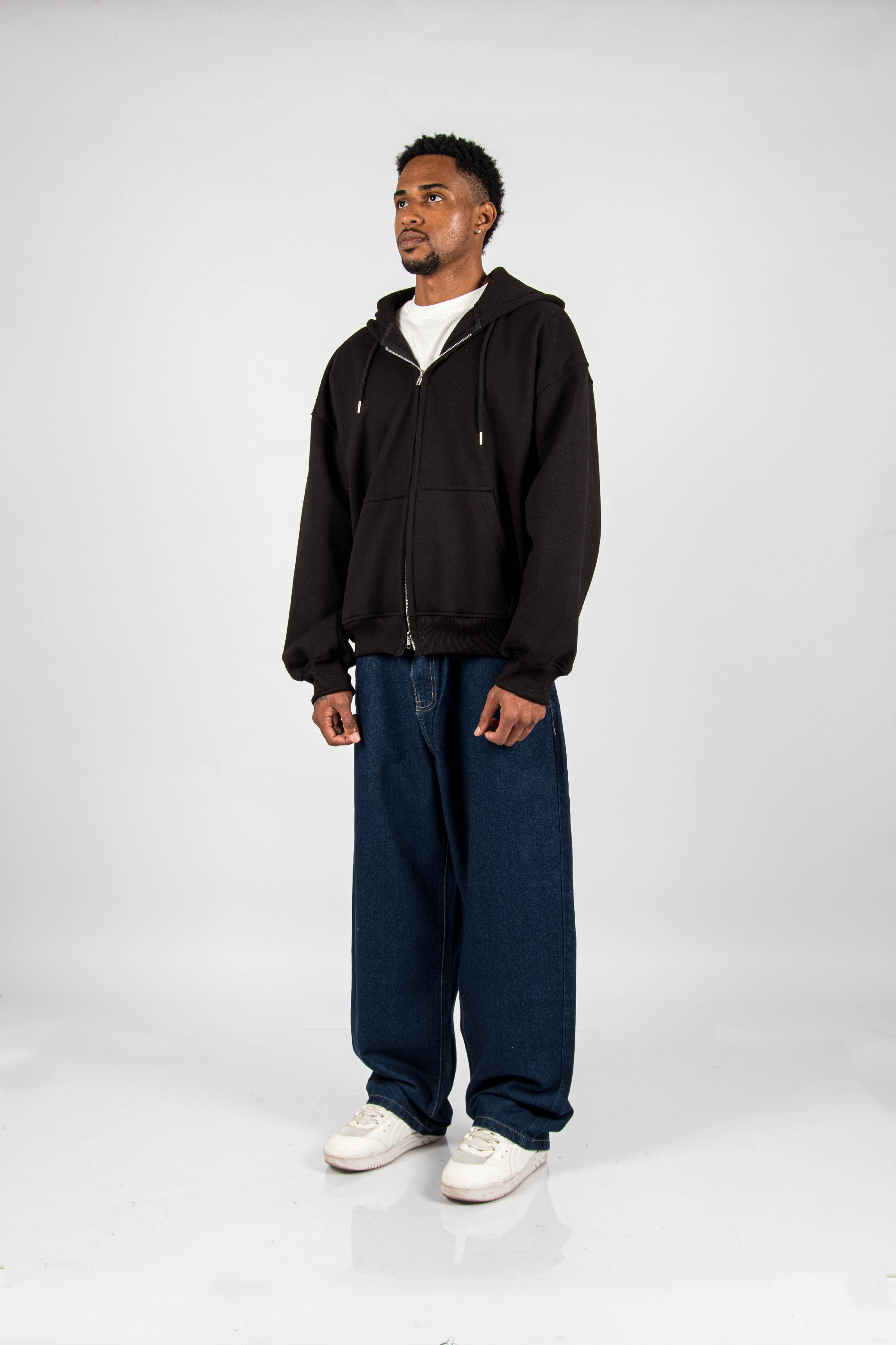 ZIP HODDIE 2.0 NEGRO