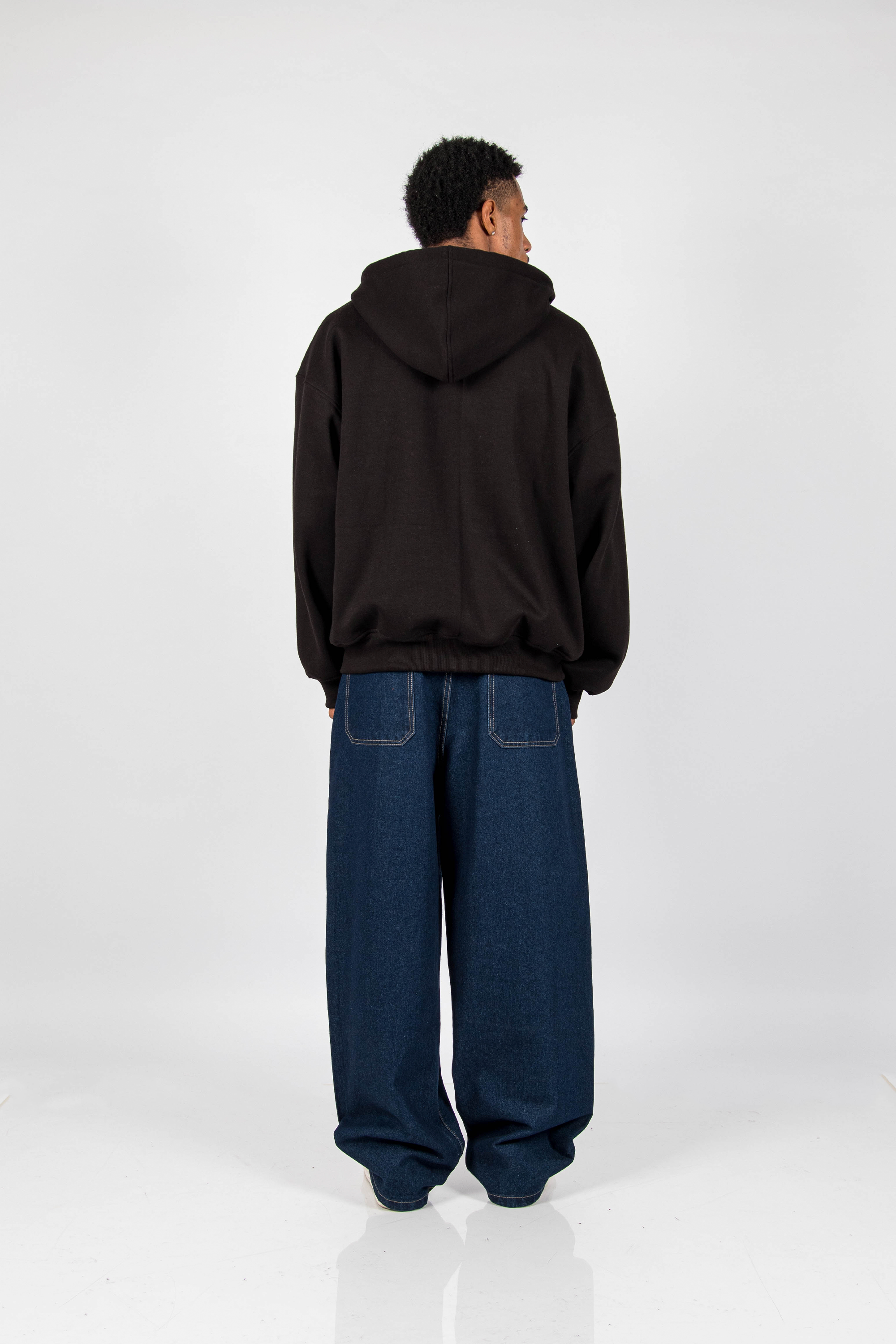ZIP HODDIE 2.0 NEGRO