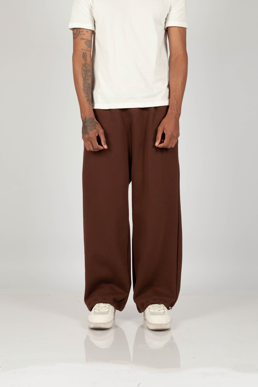 JOGGER OVERSIZE FREE MARRON