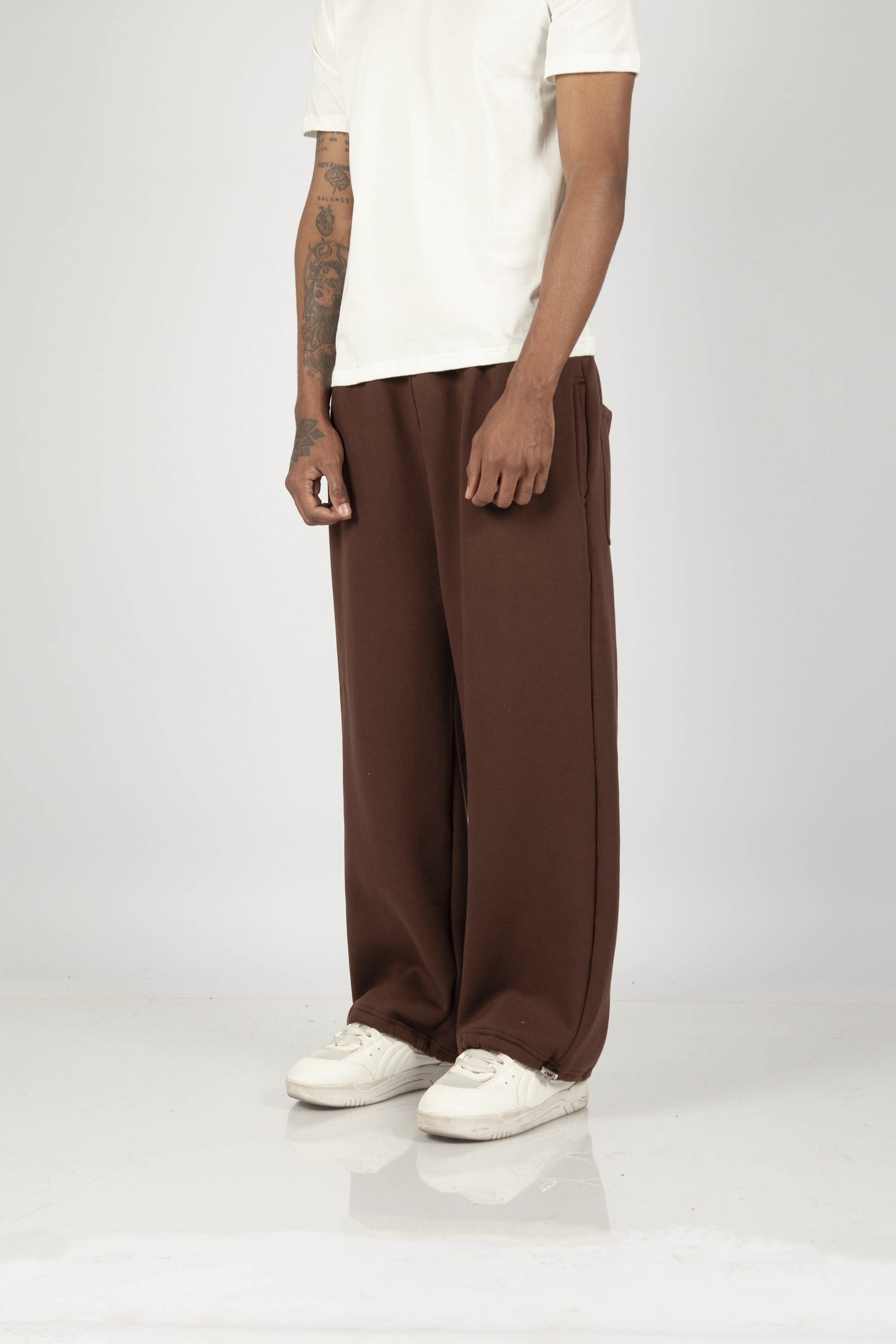JOGGER OVERSIZE FREE MARRON
