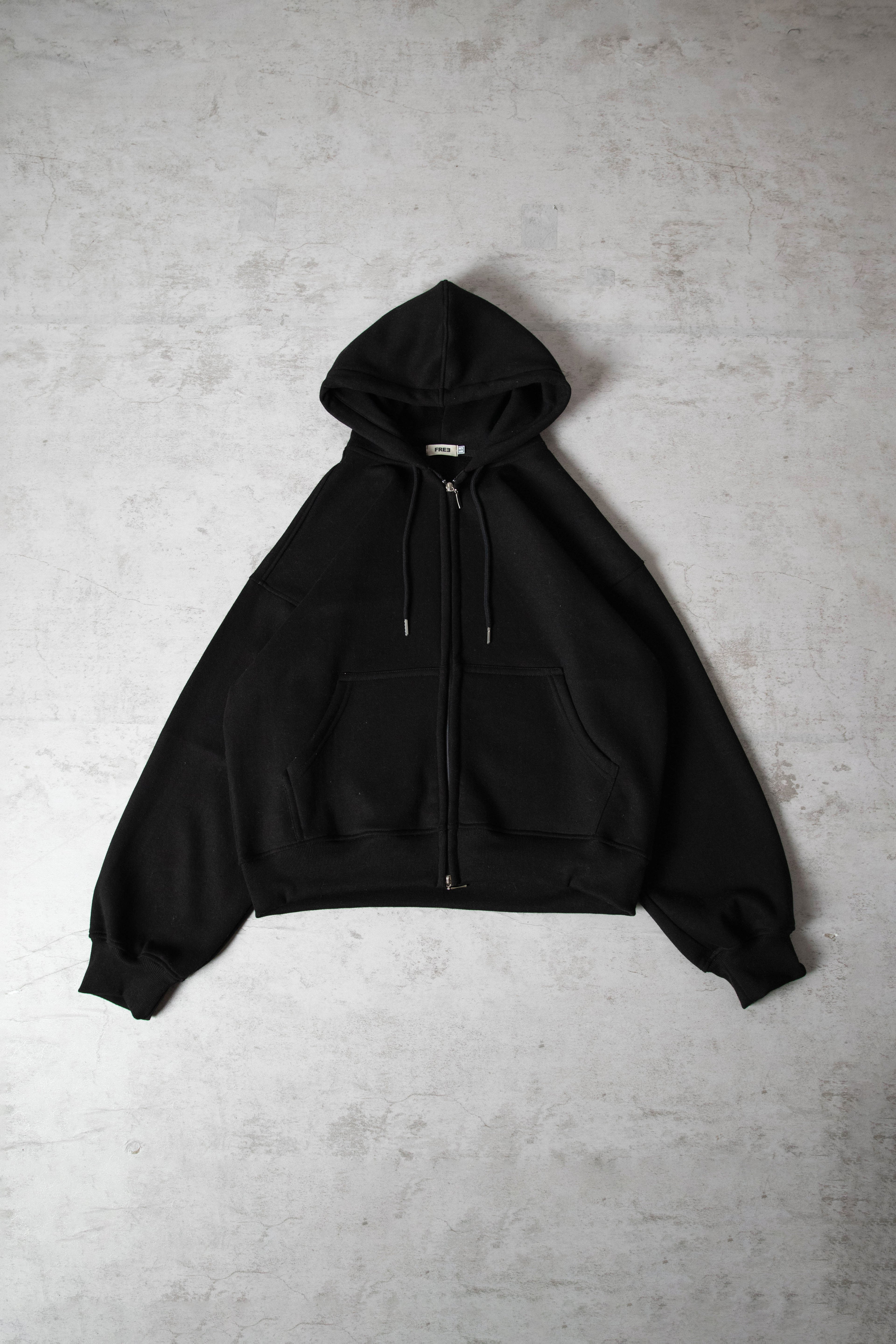 ZIP HODDIE 2.0 NEGRO
