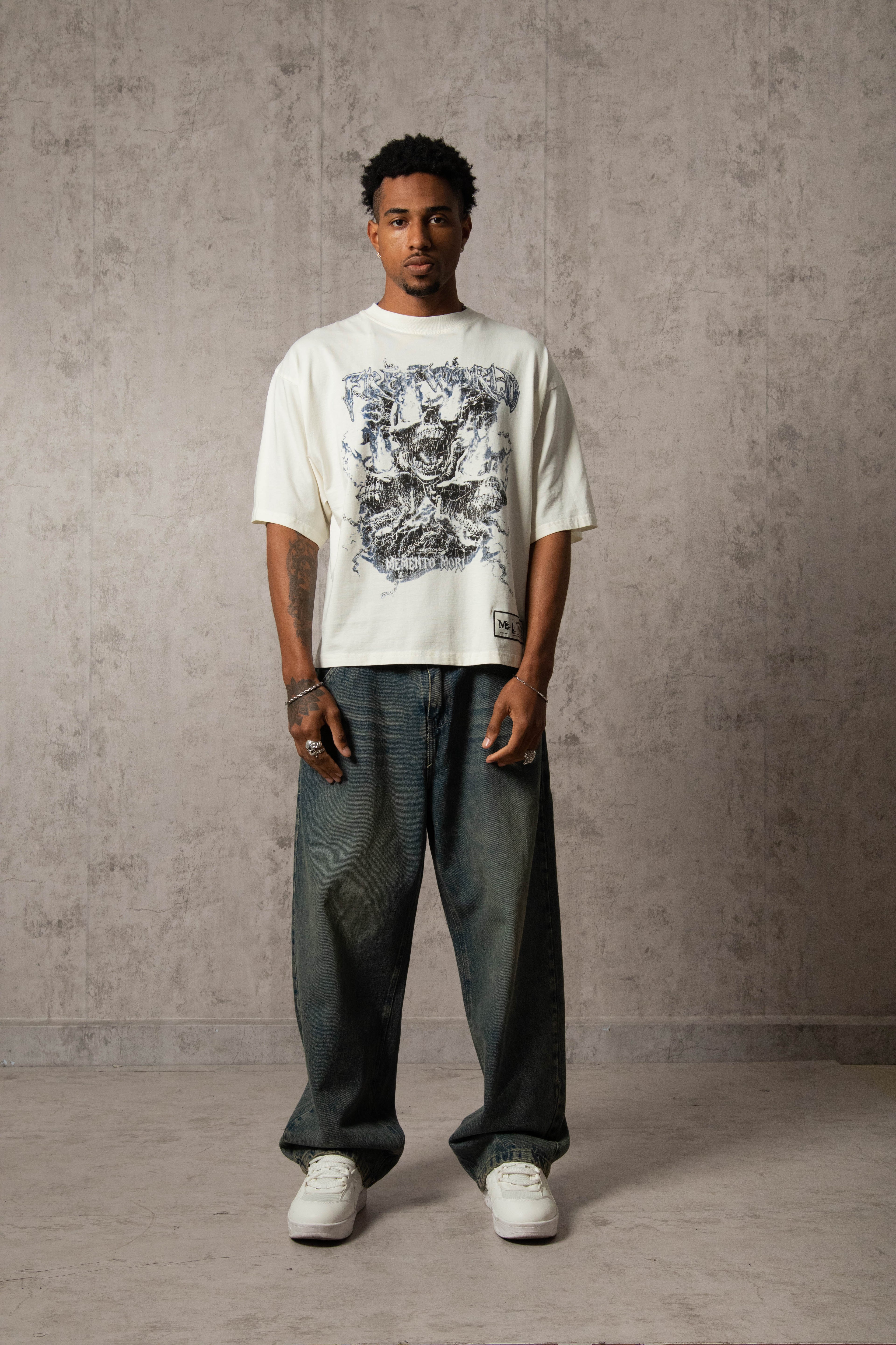 POLO MURCIÉLAGO FREE WORLD PERLA