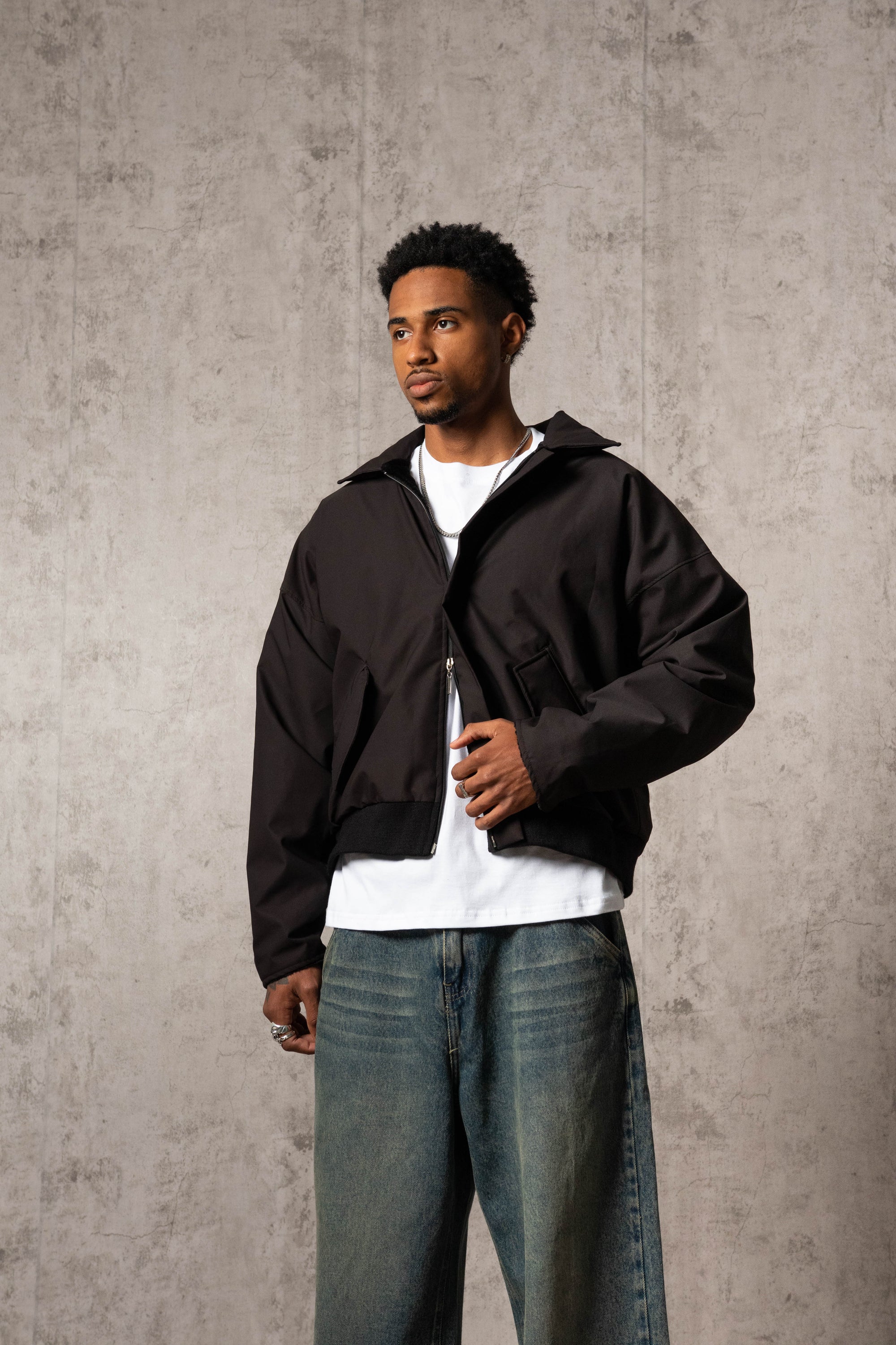 CASACA CROP SHARK PLUS NEGRO