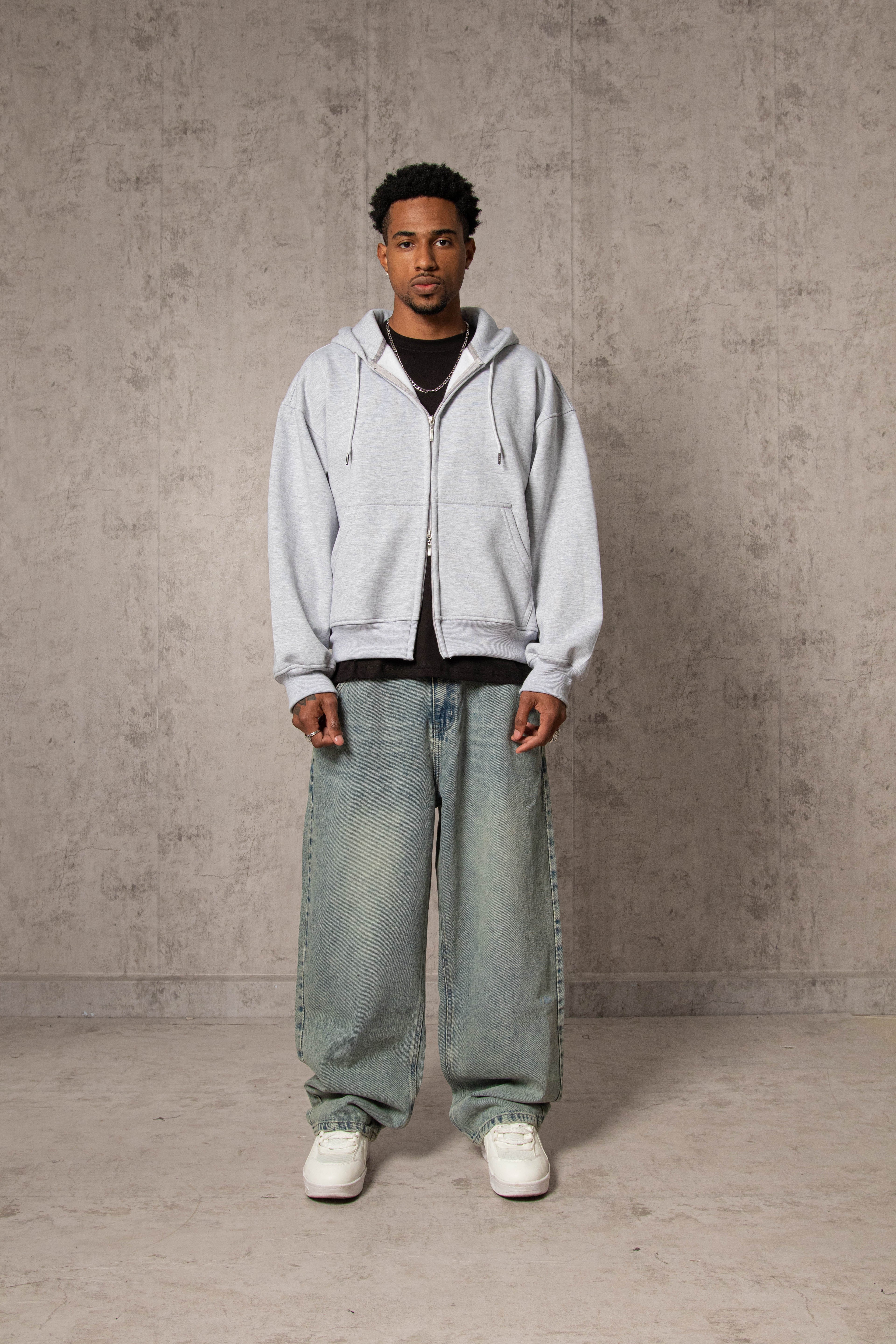 ZIP HODDIE 2.0 MELANGE