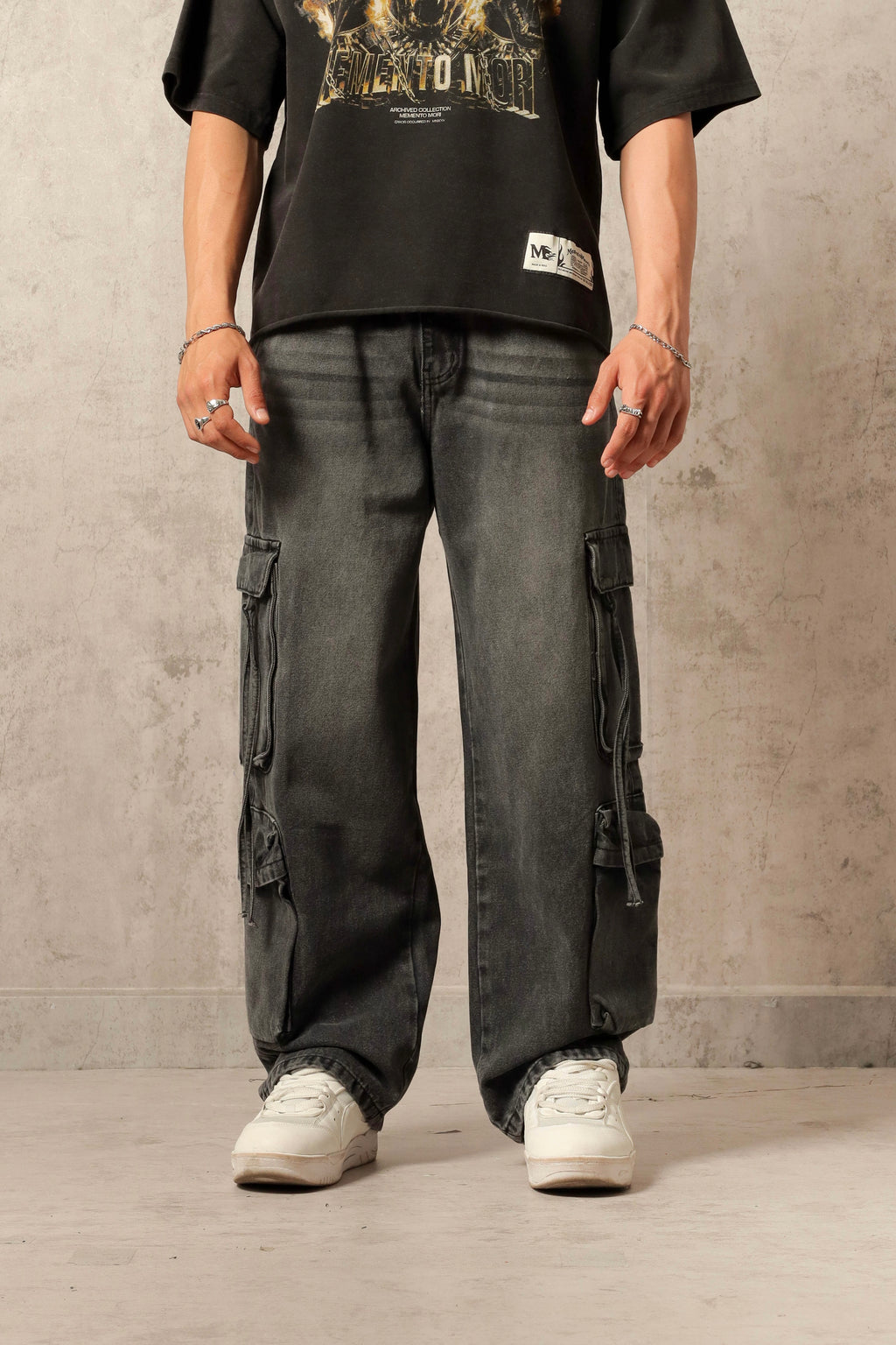 BAGGY JEAN CARGO 2.0 CENIZO