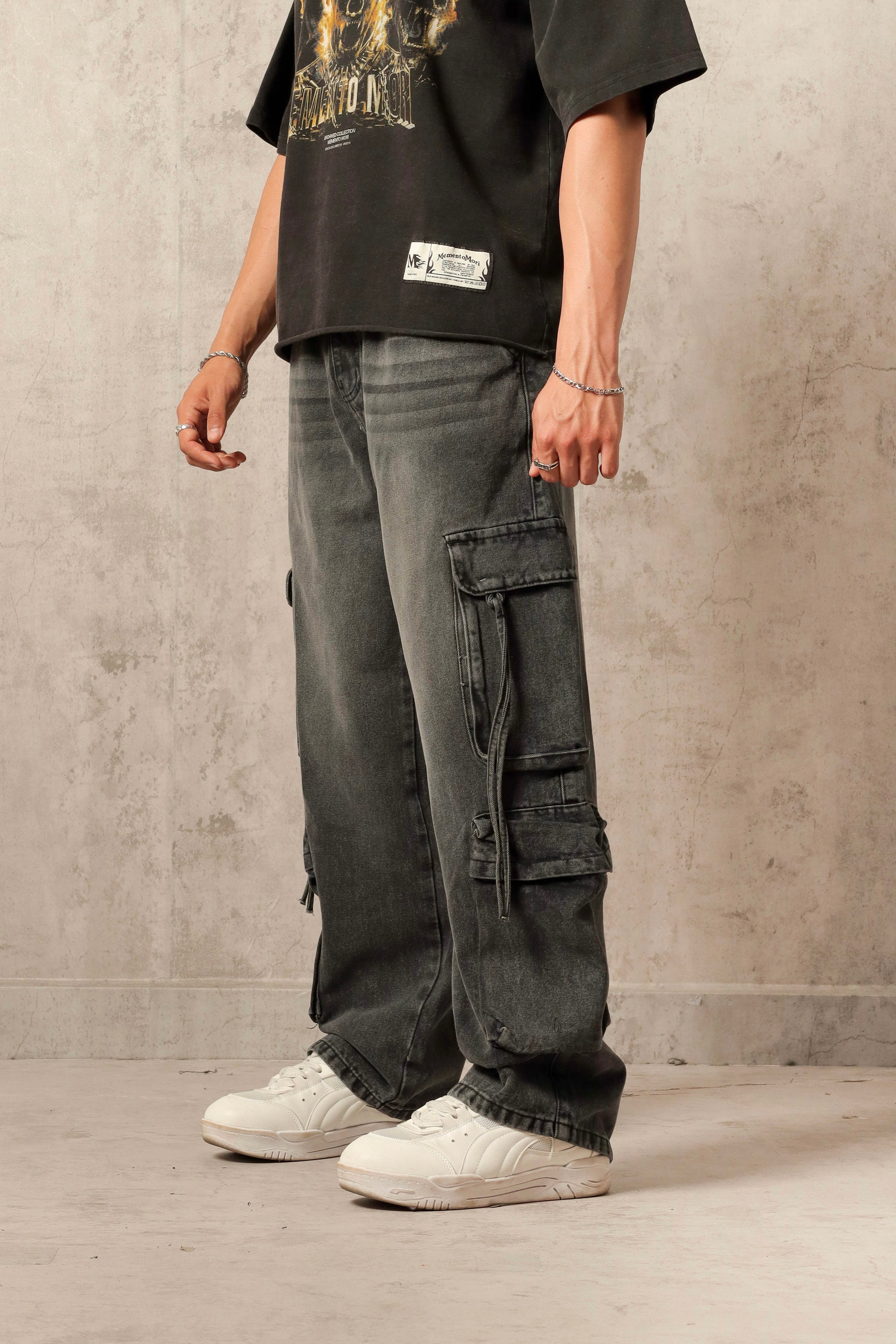 BAGGY JEAN CARGO 2.0 CENIZO