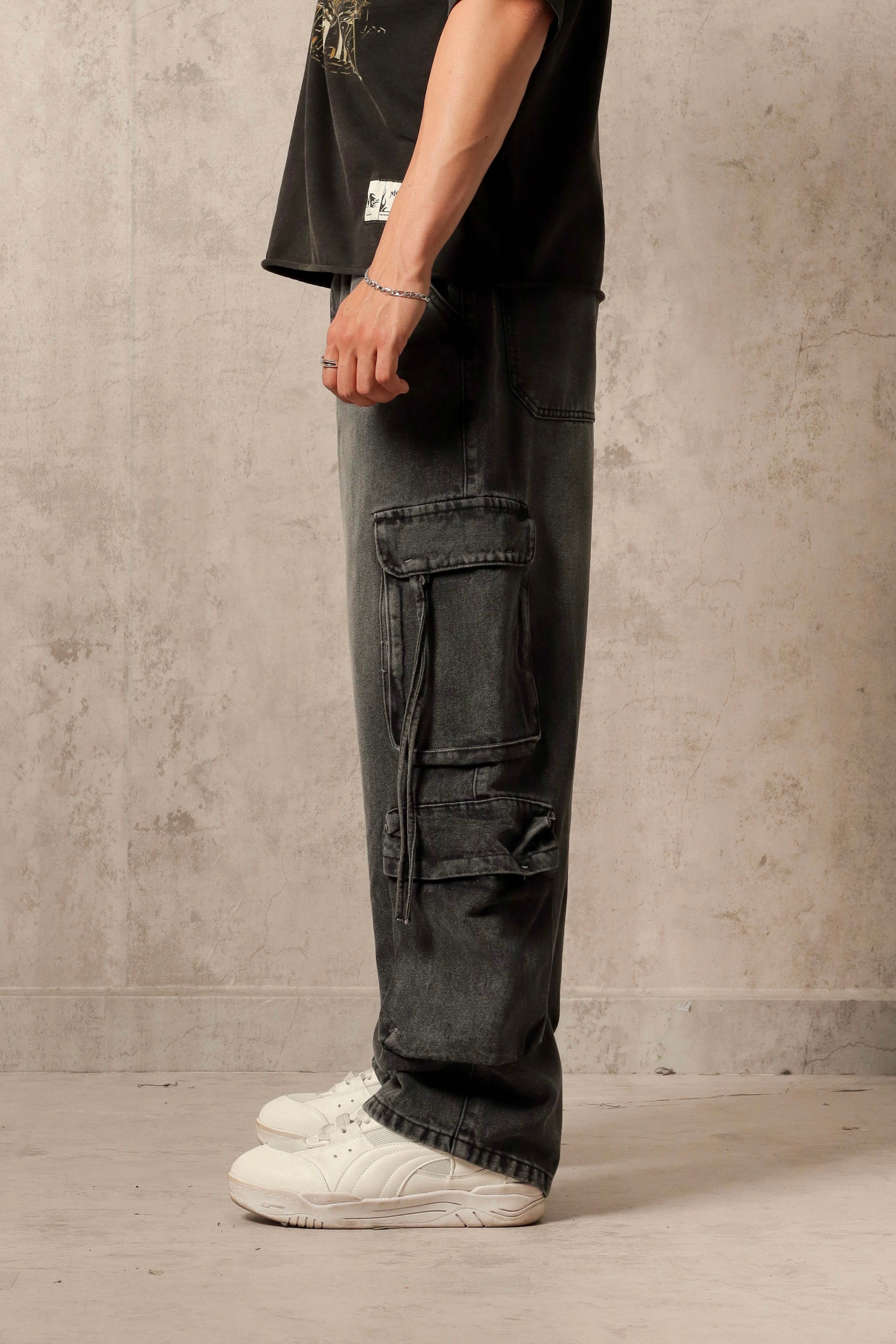 BAGGY JEAN CARGO 2.0 CENIZO