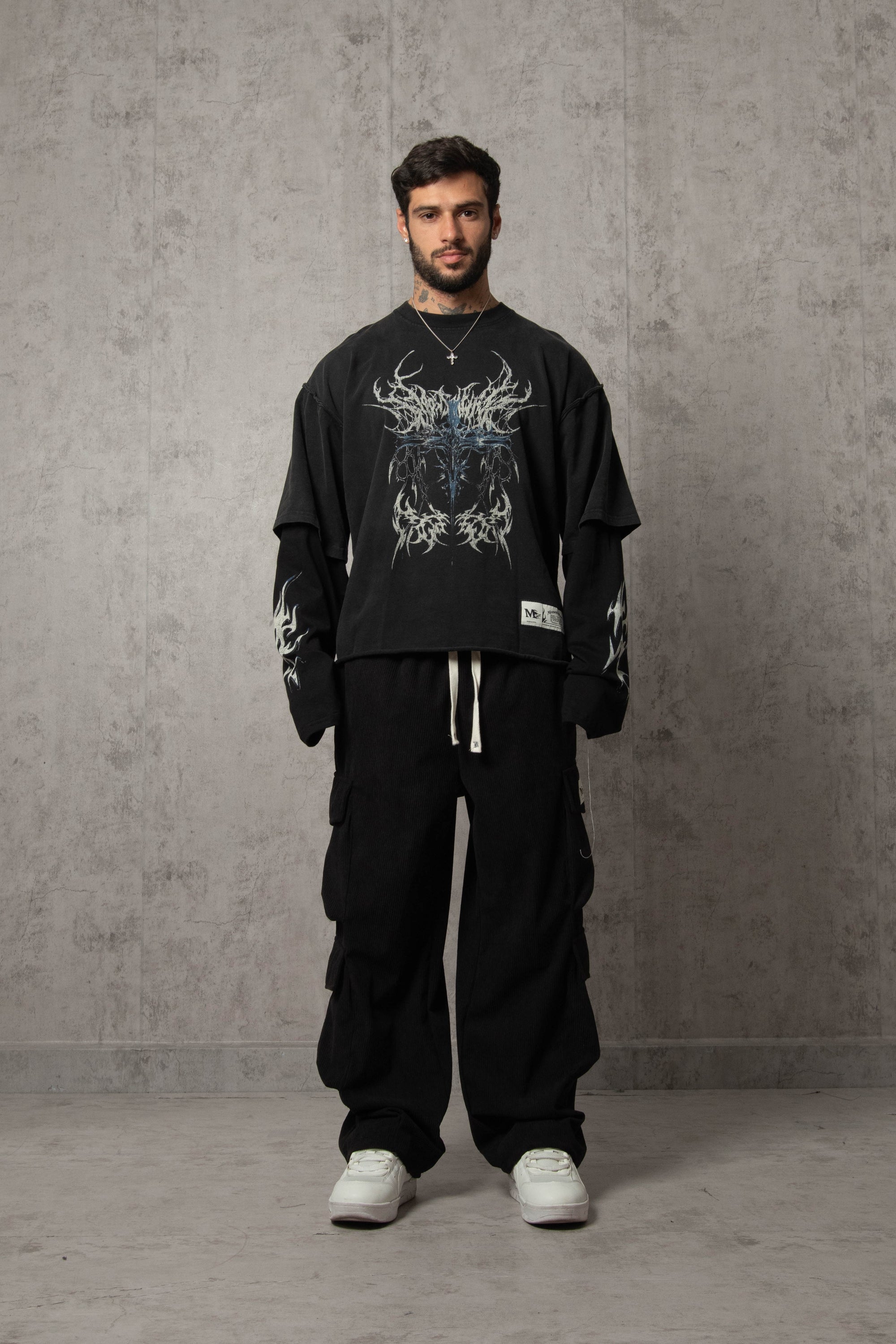 POLO DOBLE MANGA BLUE SWORD