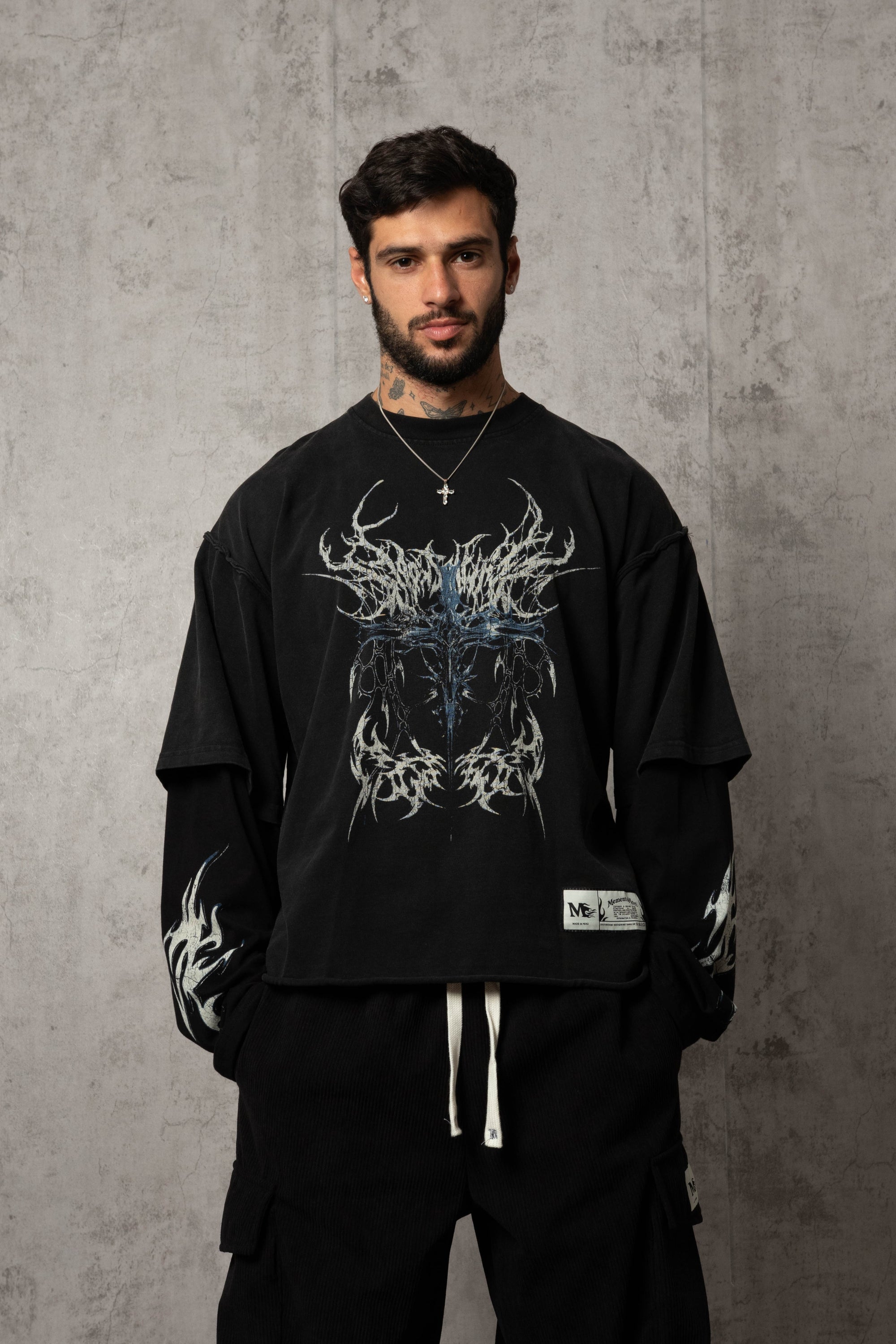 POLO DOBLE MANGA BLUE SWORD