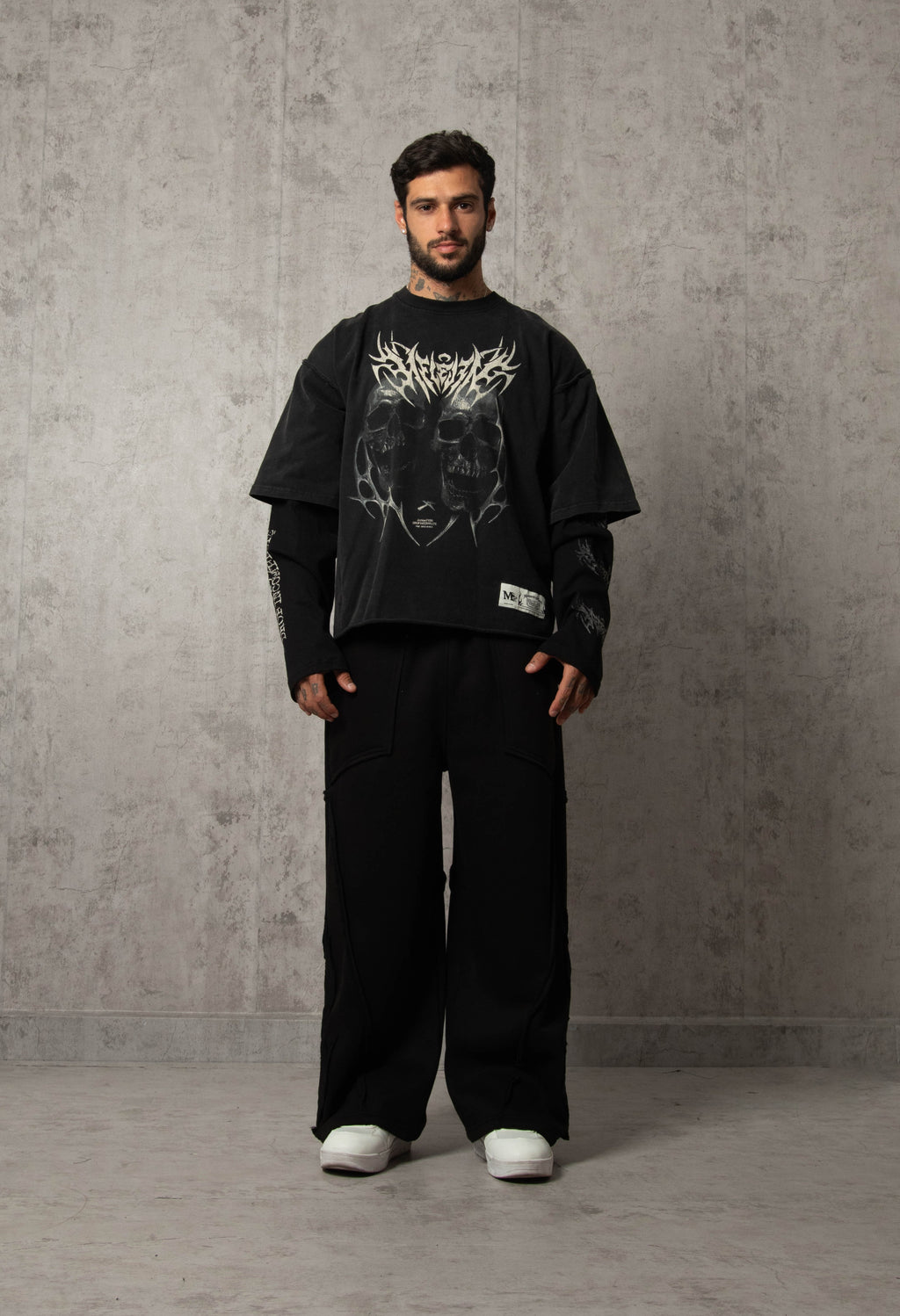 JOGGER FLAME NEGRO