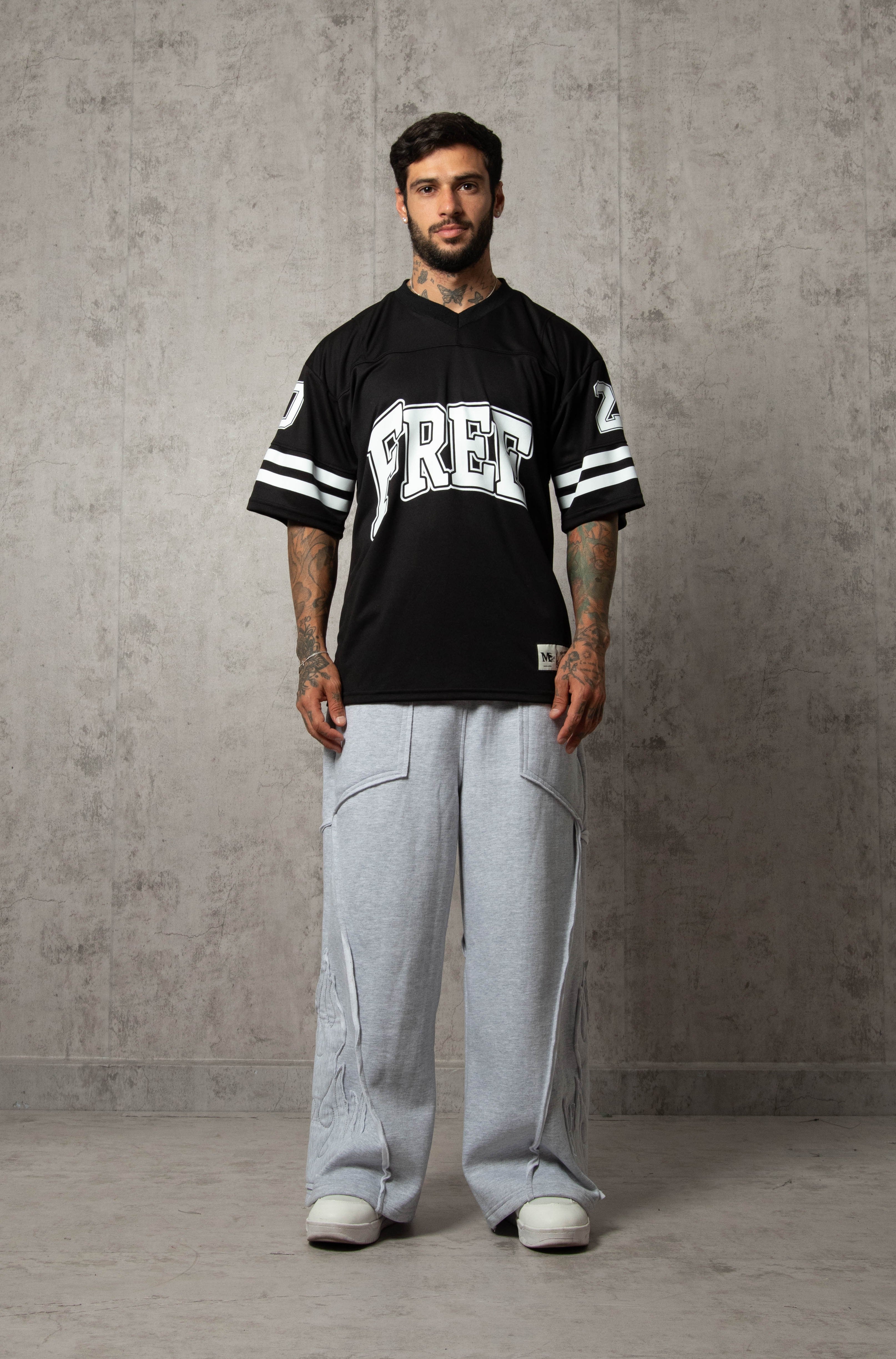 POLO DEPORTIVO AMERICAN FREE NEGRO