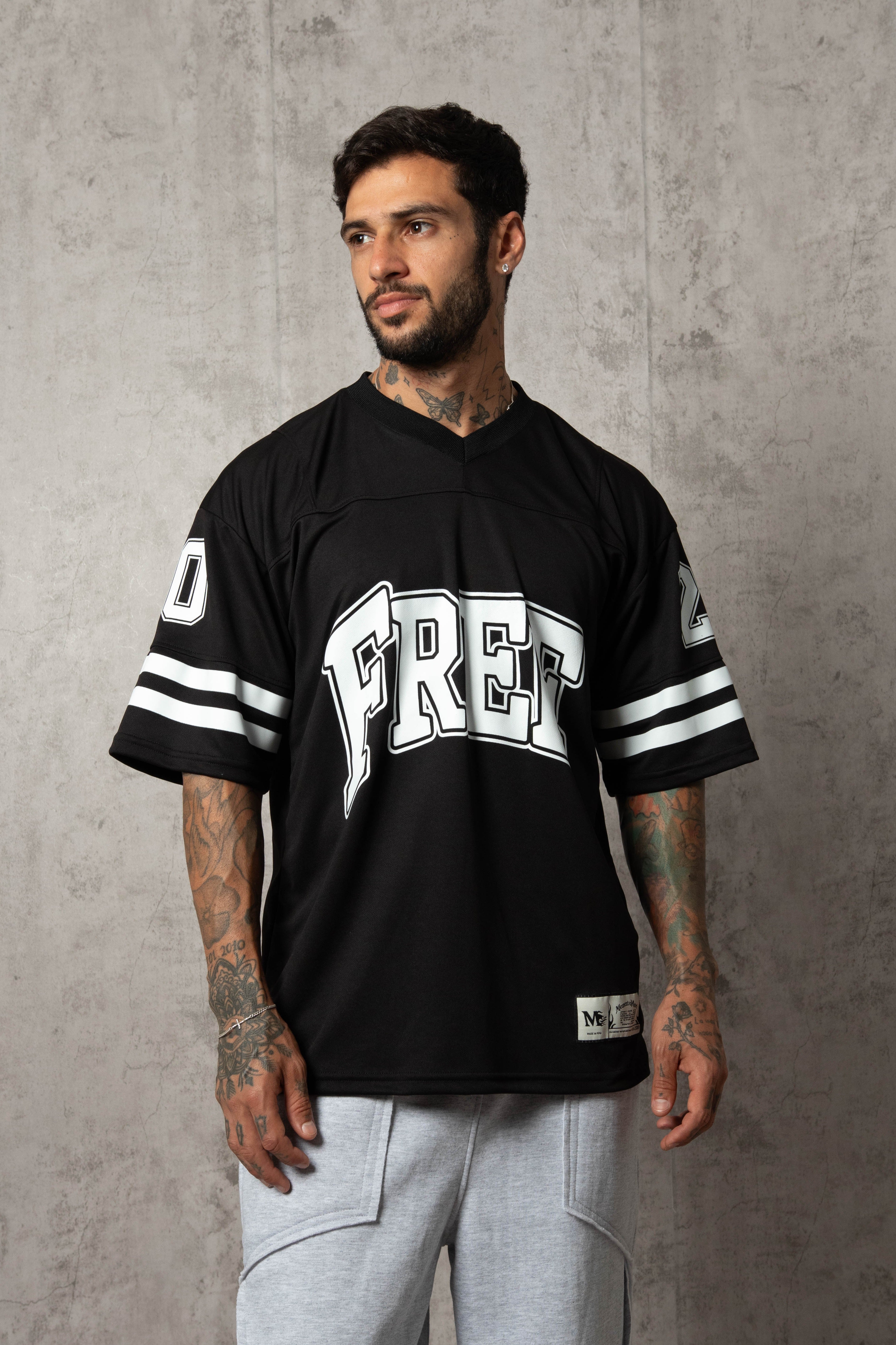 POLO DEPORTIVO AMERICAN FREE NEGRO