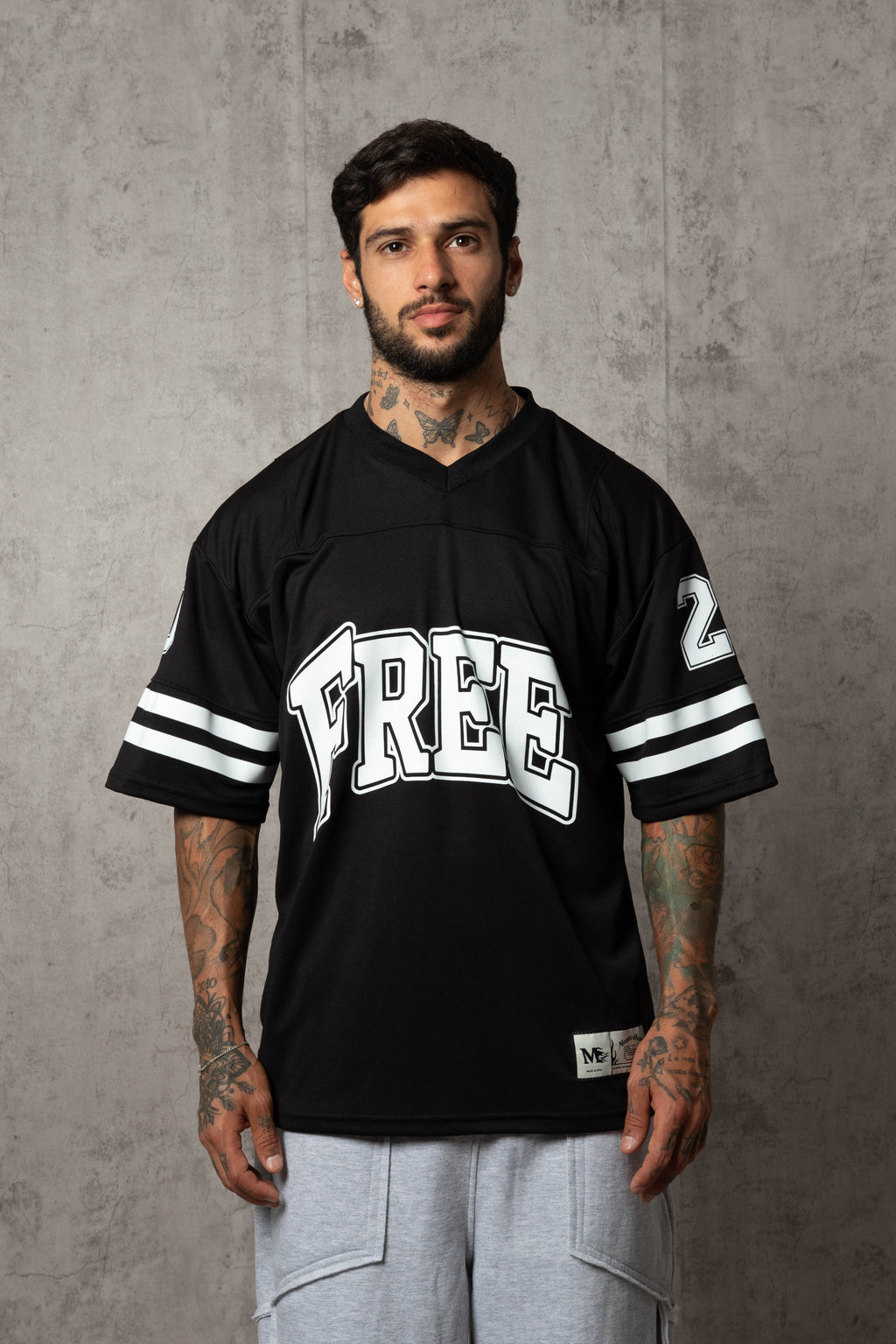 POLO DEPORTIVO AMERICAN FREE NEGRO