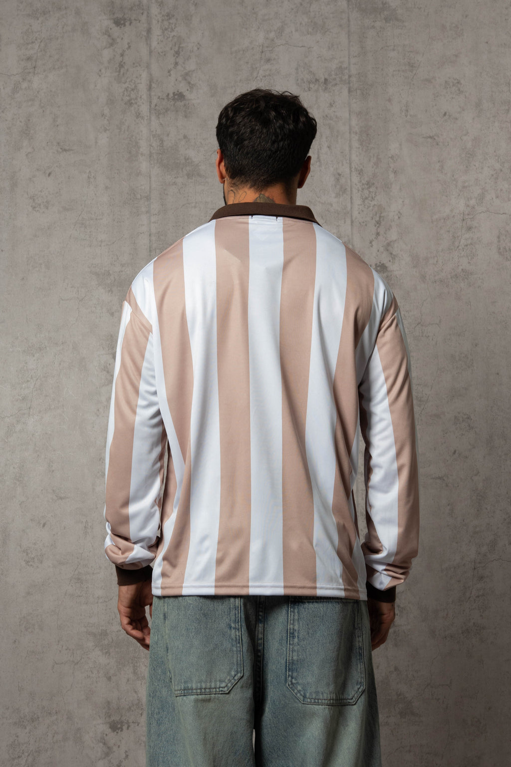 POLO MANGA LARGA OLD SCHOOL BEIGE