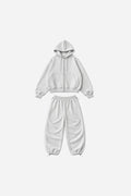 SET FREE ZIP HODDIE + JOGGER – MELANGE